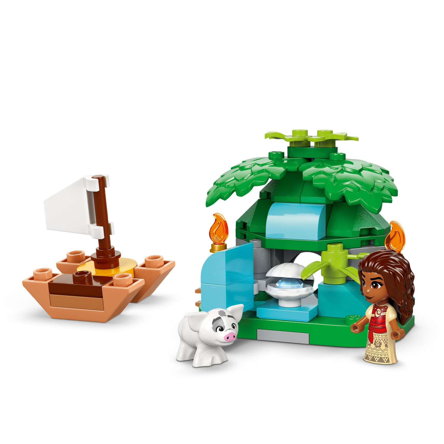 slide 5 of 6, LEGO Disney Moana's Island Fun Building Toy Playset 43260, 1 ct