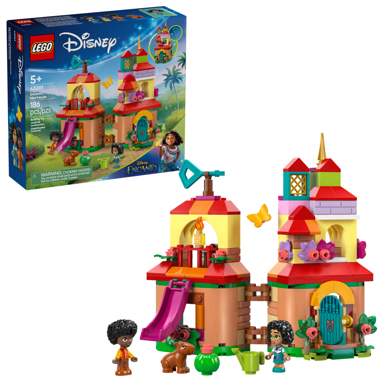 slide 1 of 6, LEGO Disney Encanto Mini House Building Toy Set 43261, 1 ct