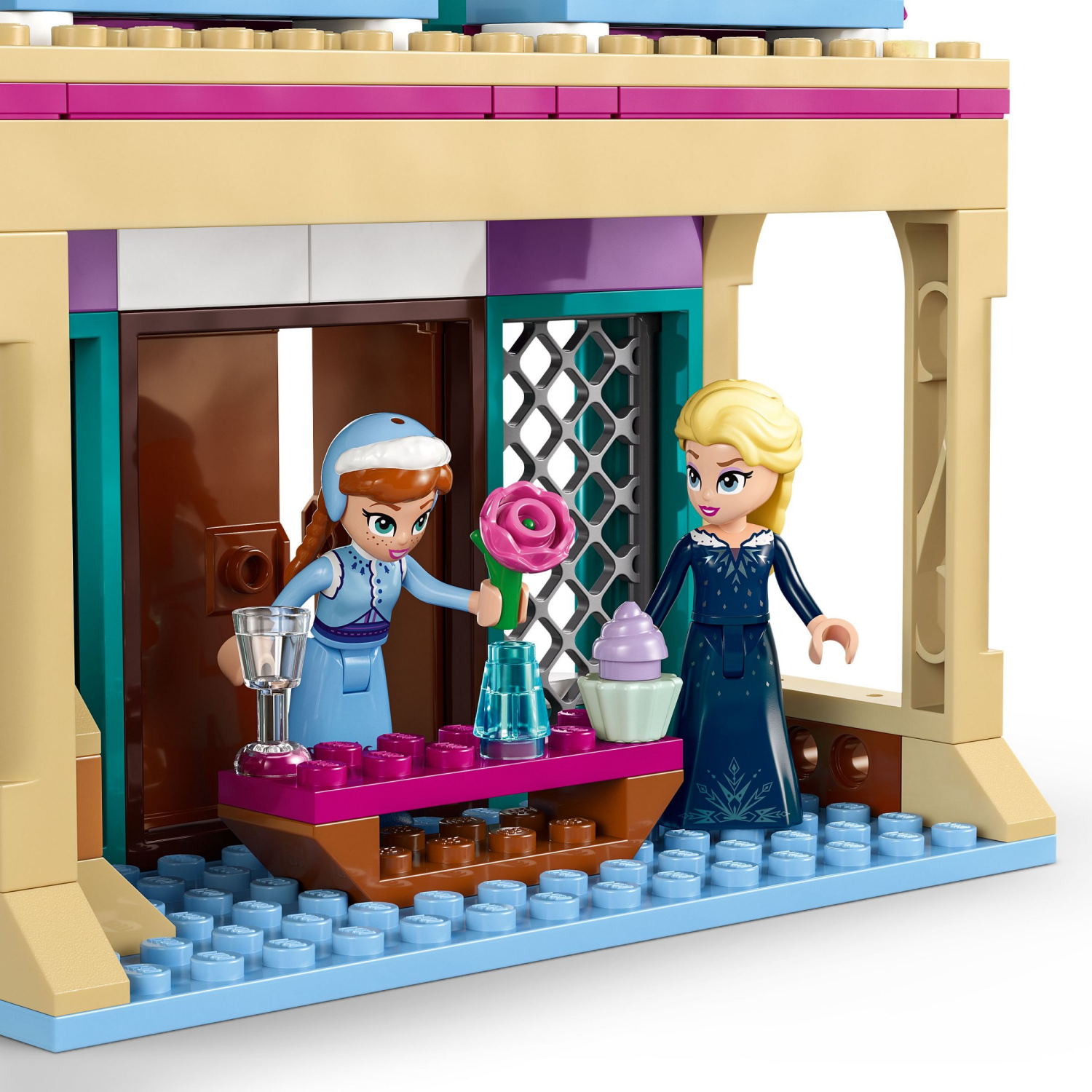 slide 3 of 6, LEGO Disney Frozen: Arendelle Frozen Castle Building Toy 43265, 1 ct