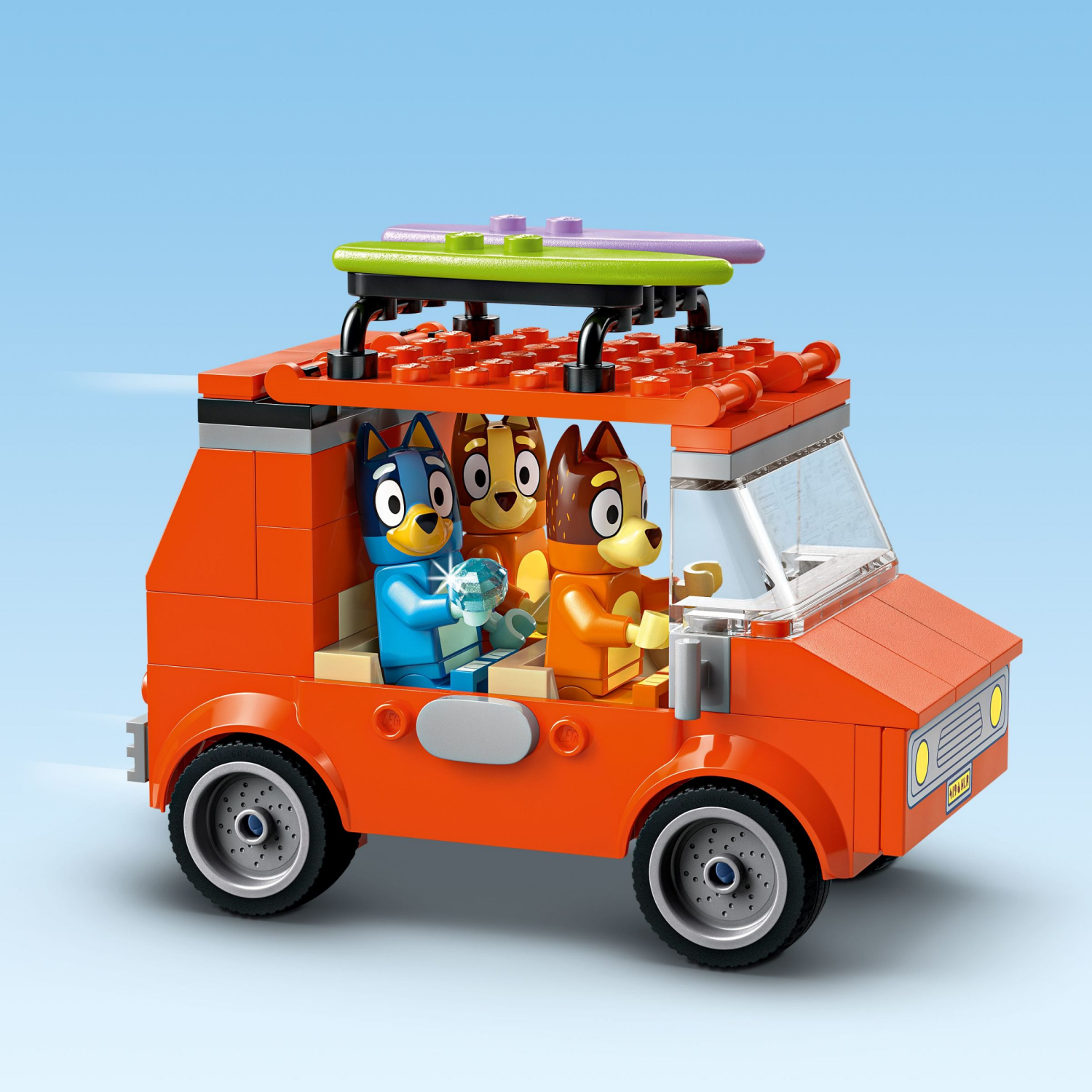 slide 5 of 6, LEGO Bluey: Blueys Beach & Family Car Trip 11202, 1 ct