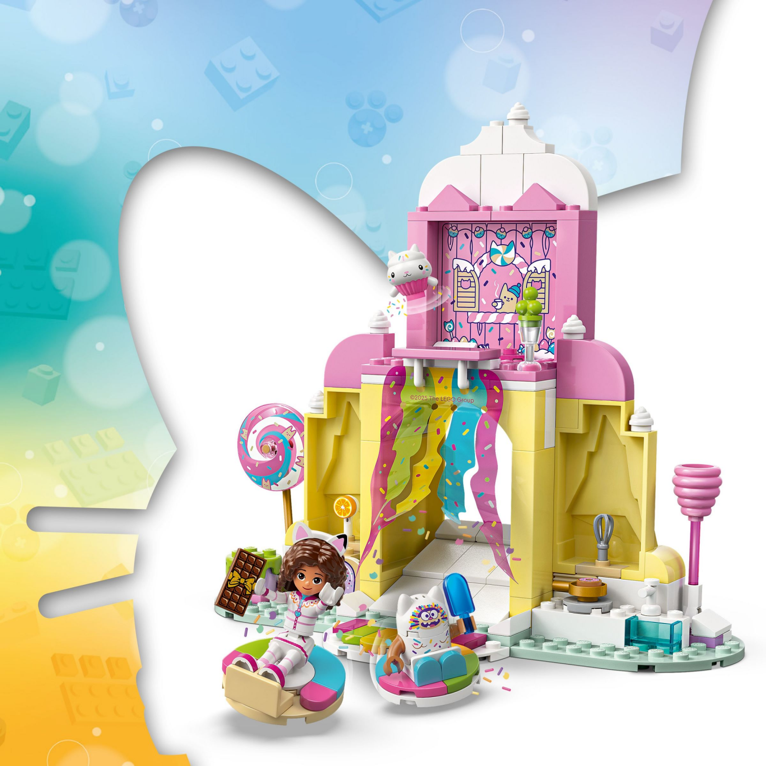 slide 5 of 6, LEGO Gabbys Dollhouse Sweet Treat Mountain & Kitty Garden 11205, 1 ct