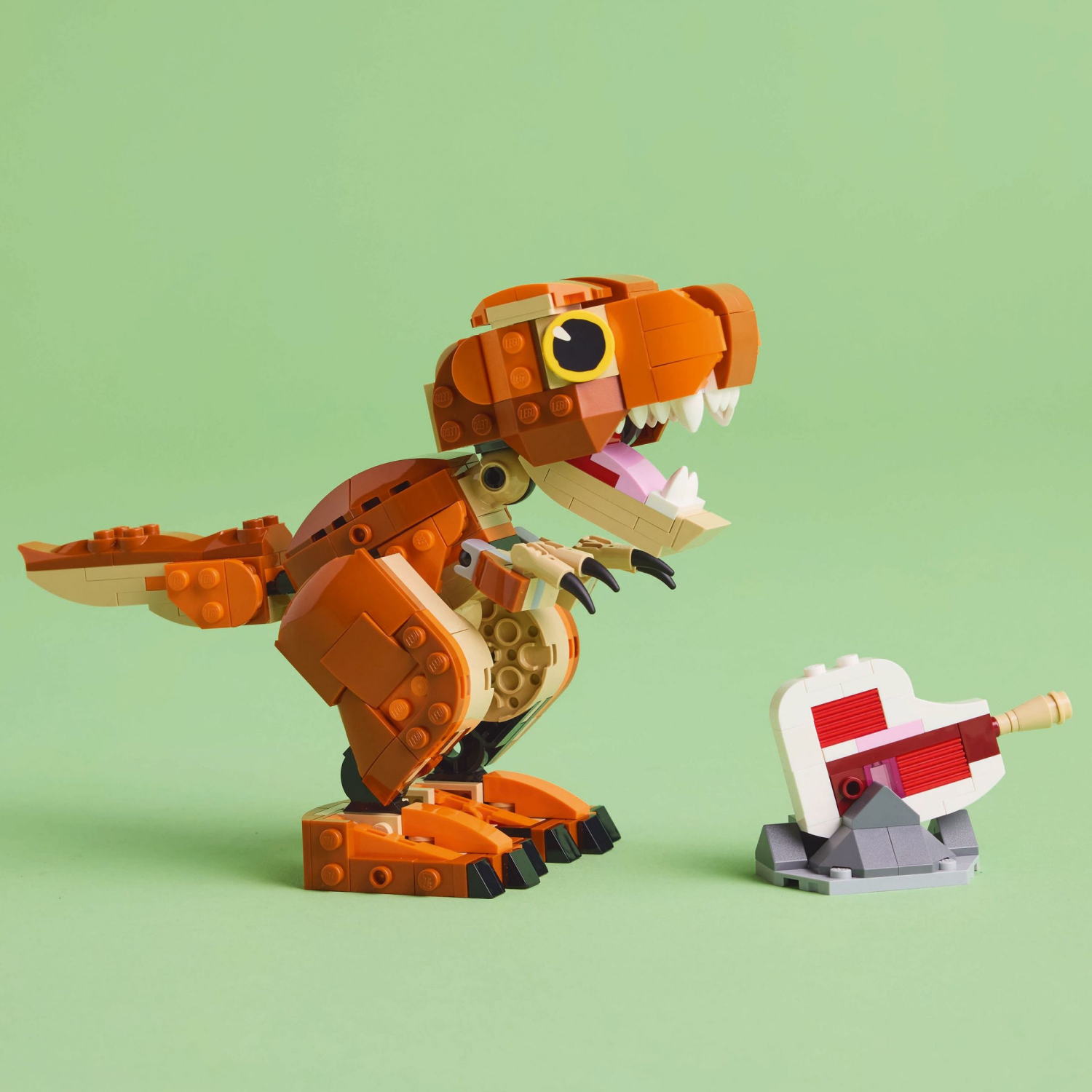 slide 4 of 6, LEGO Jurassic World Little Eatie T Rex Dinosaur Building Toy 76967, 1 ct