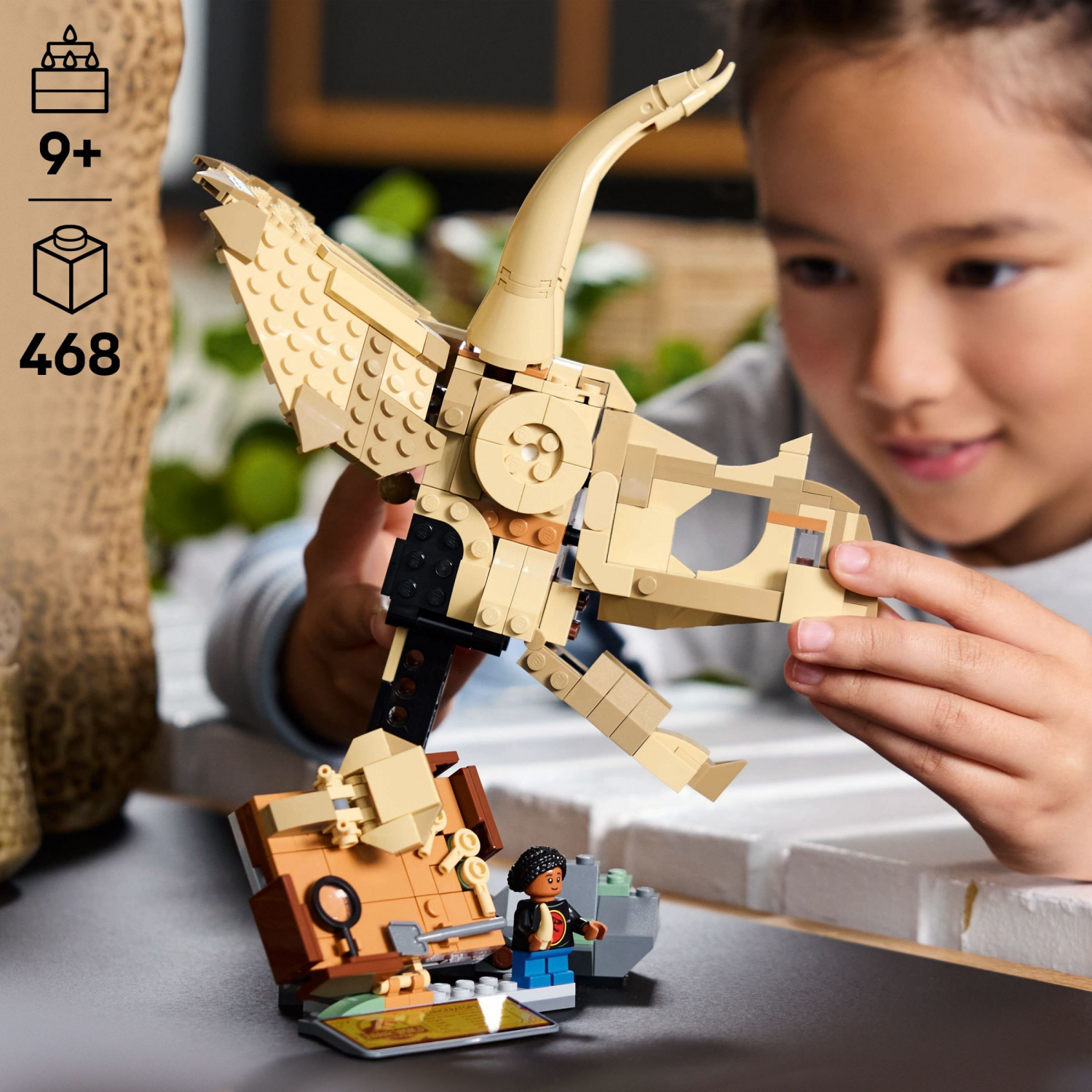 slide 2 of 6, LEGO Jurassic World Dinosaur Fossils Triceratops Skull Building Toy 76969, 1 ct