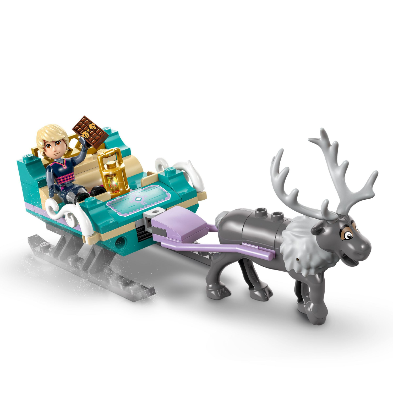 slide 5 of 6, LEGO Disney Frozen Anna's Sleigh Adventure Building Toy Set 43256, 1 ct