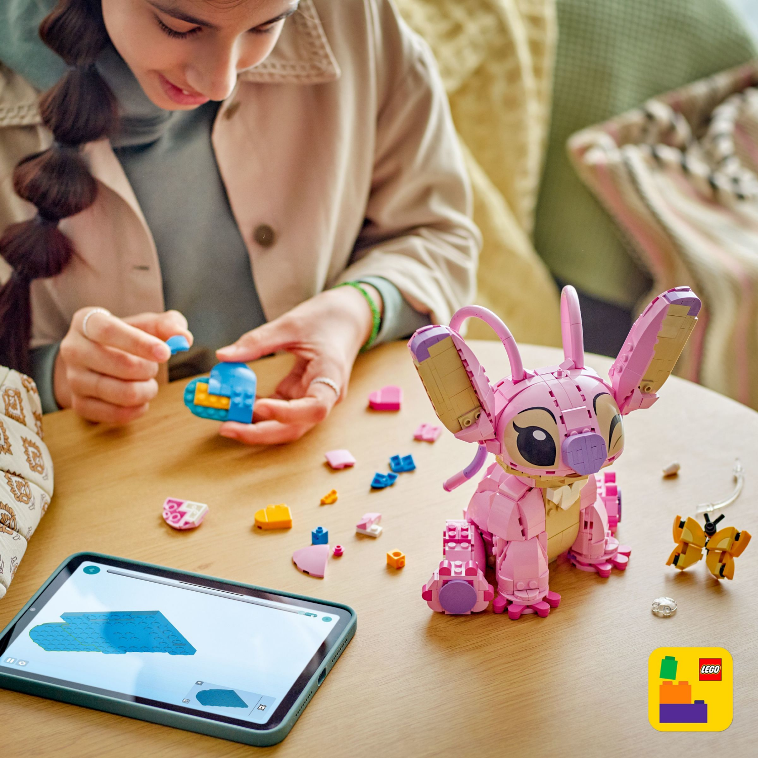 slide 6 of 6, LEGO Disney Angel Lilo & Stitch Kids Toy 43257, 1 ct