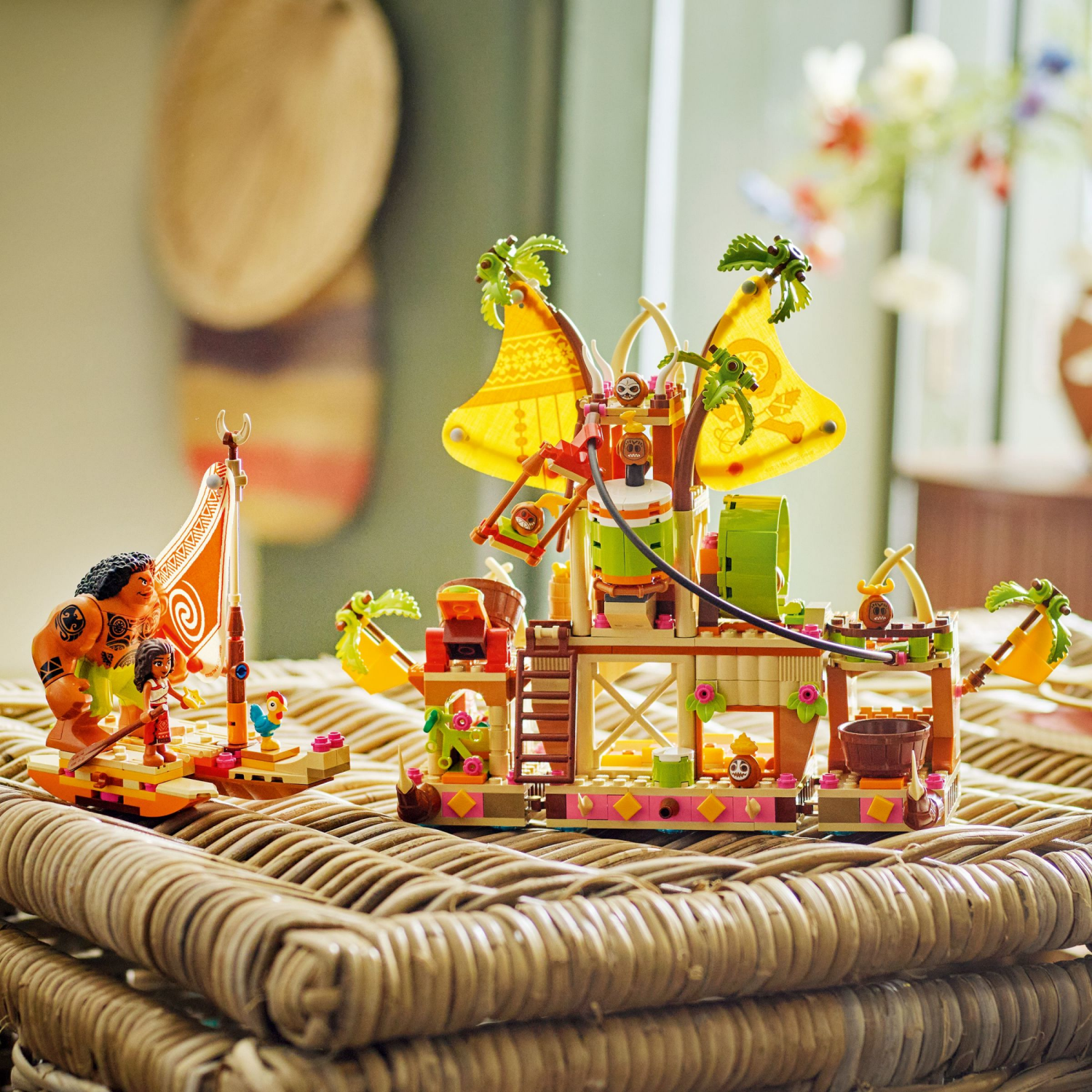 slide 3 of 6, LEGO Disney Moana 2 Kakamora Barge Kids Toy 43258, 1 ct