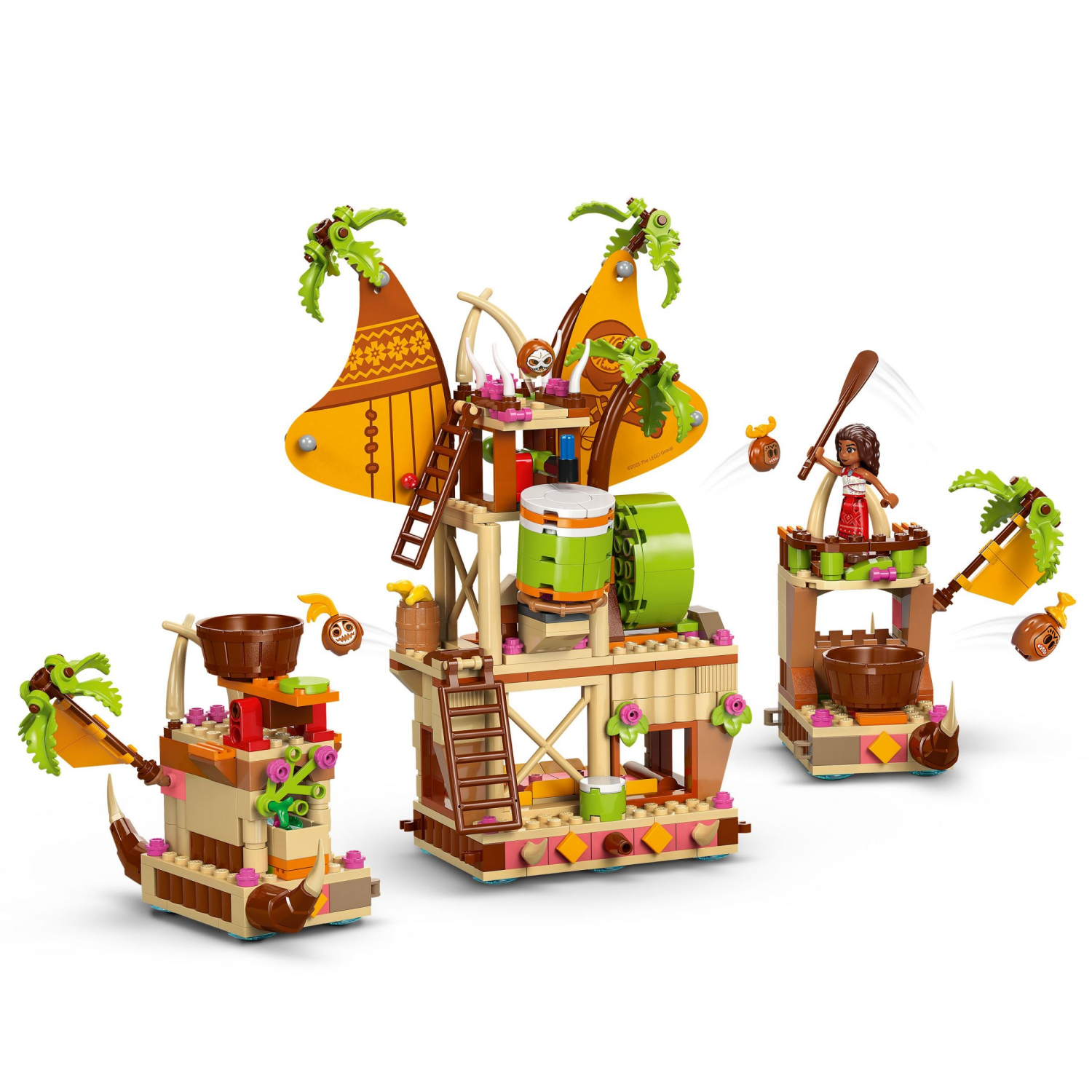 slide 4 of 6, LEGO Disney Moana 2 Kakamora Barge Kids Toy 43258, 1 ct