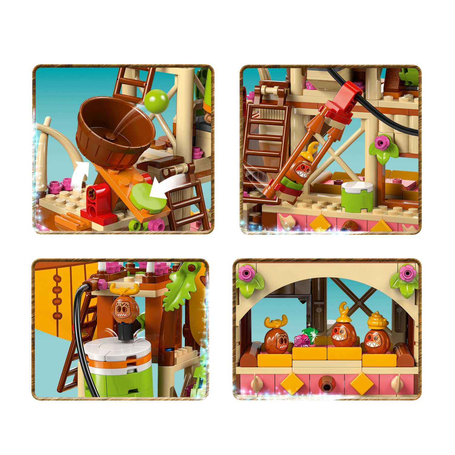 slide 5 of 6, LEGO Disney Moana 2 Kakamora Barge Kids Toy 43258, 1 ct