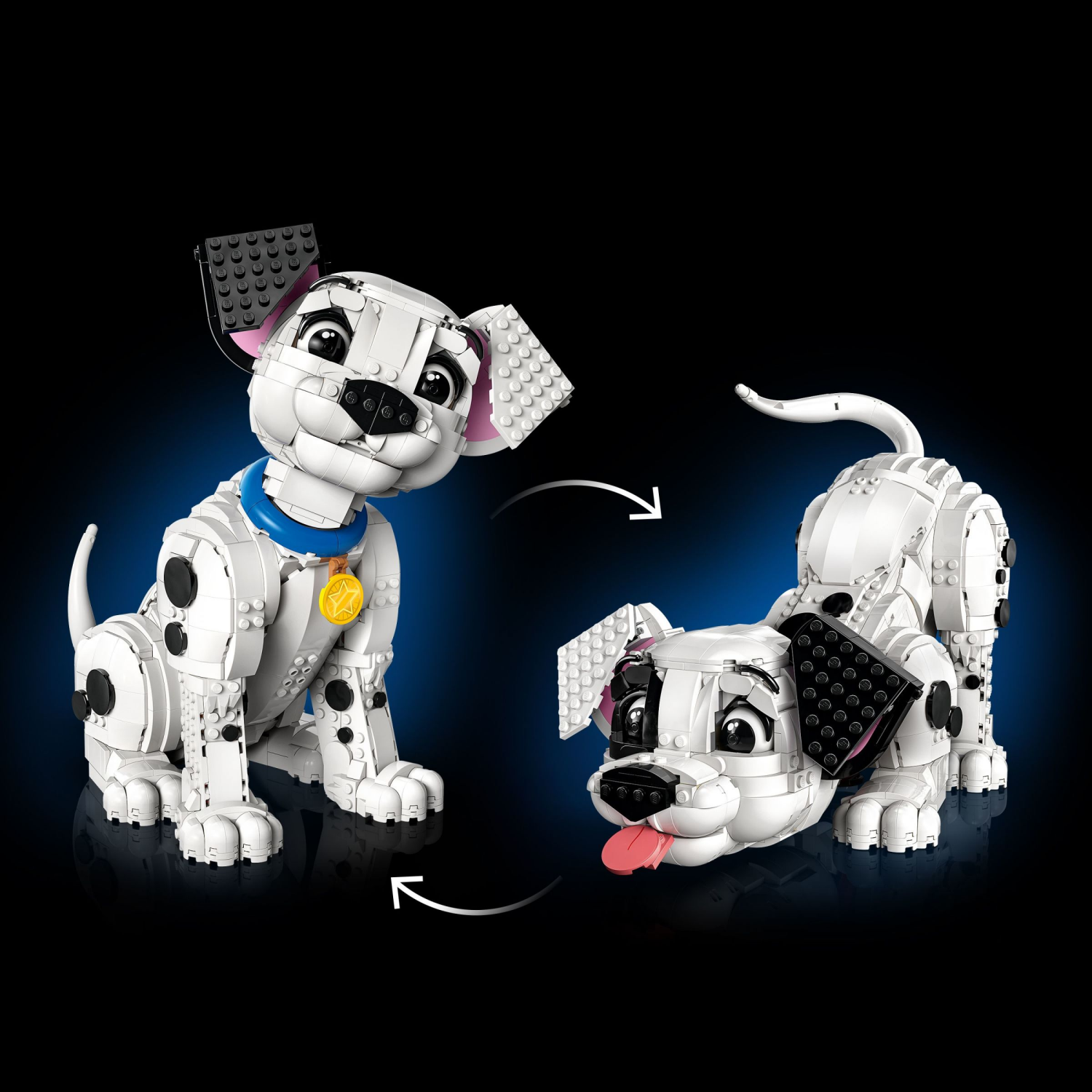 slide 4 of 6, LEGO Disney 101 Dalmatians Puppy DIY Building Kit for Adults 43269, 1 ct