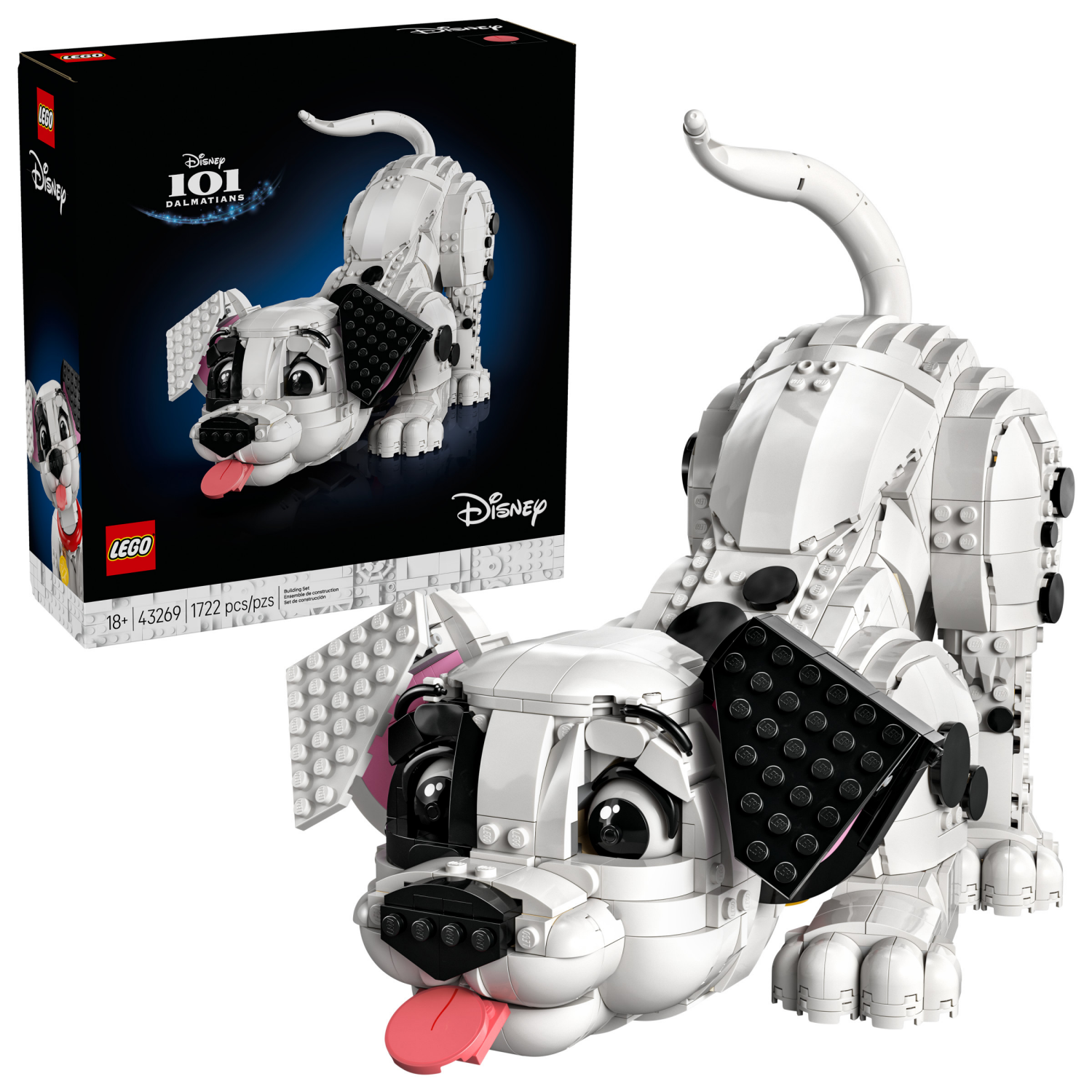 slide 1 of 6, LEGO Disney 101 Dalmatians Puppy DIY Building Kit for Adults 43269, 1 ct
