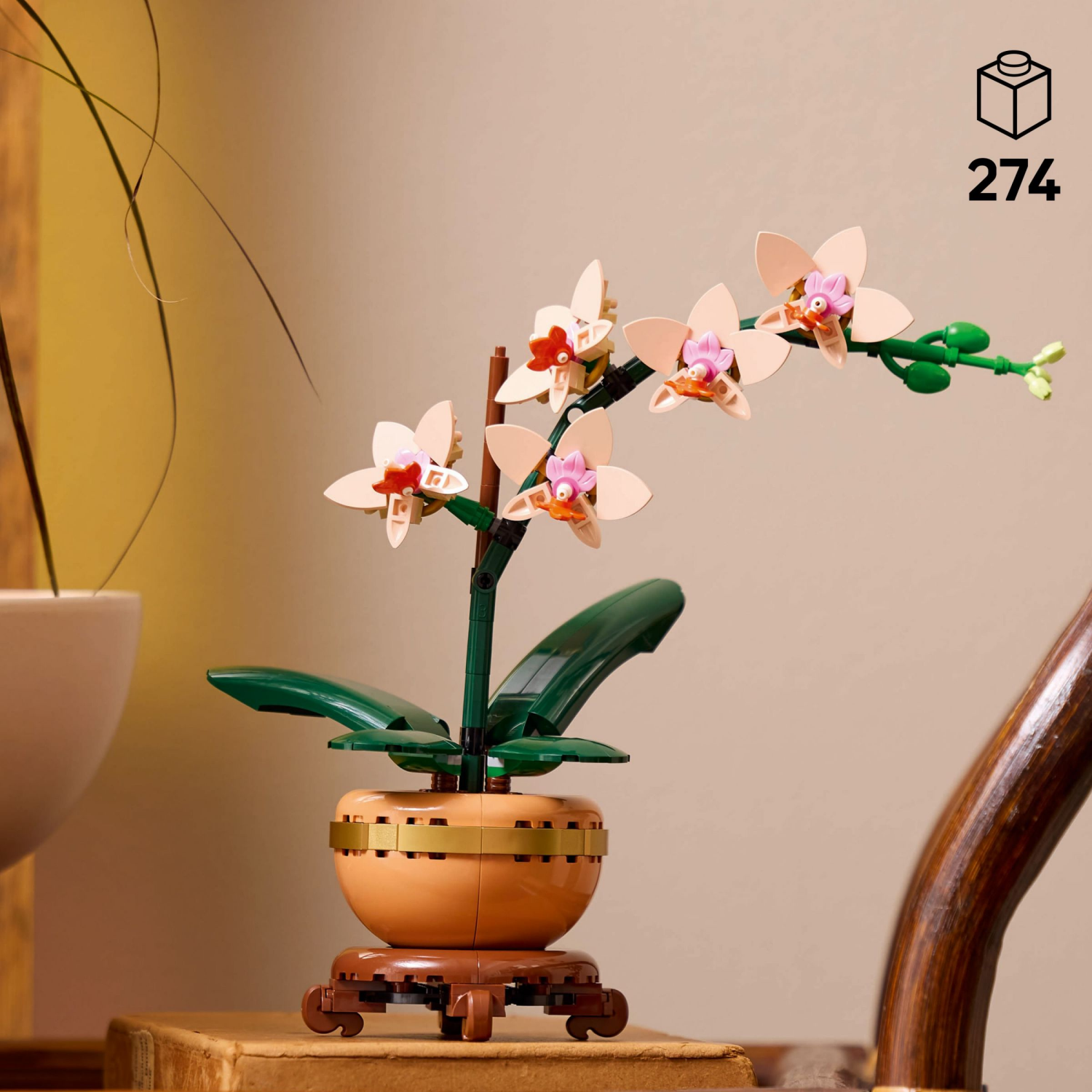 slide 2 of 6, LEGO Botanicals Mini Orchid Building Set for Adults 10343, 1 ct