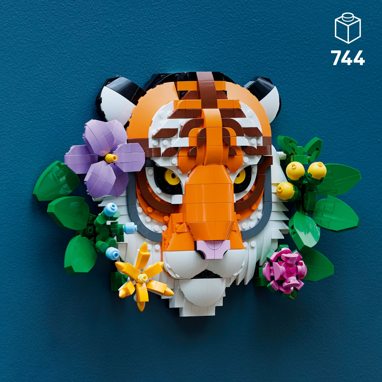 slide 2 of 6, LEGO Art The Fauna Collection Tiger DIY Set 31217, 1 ct