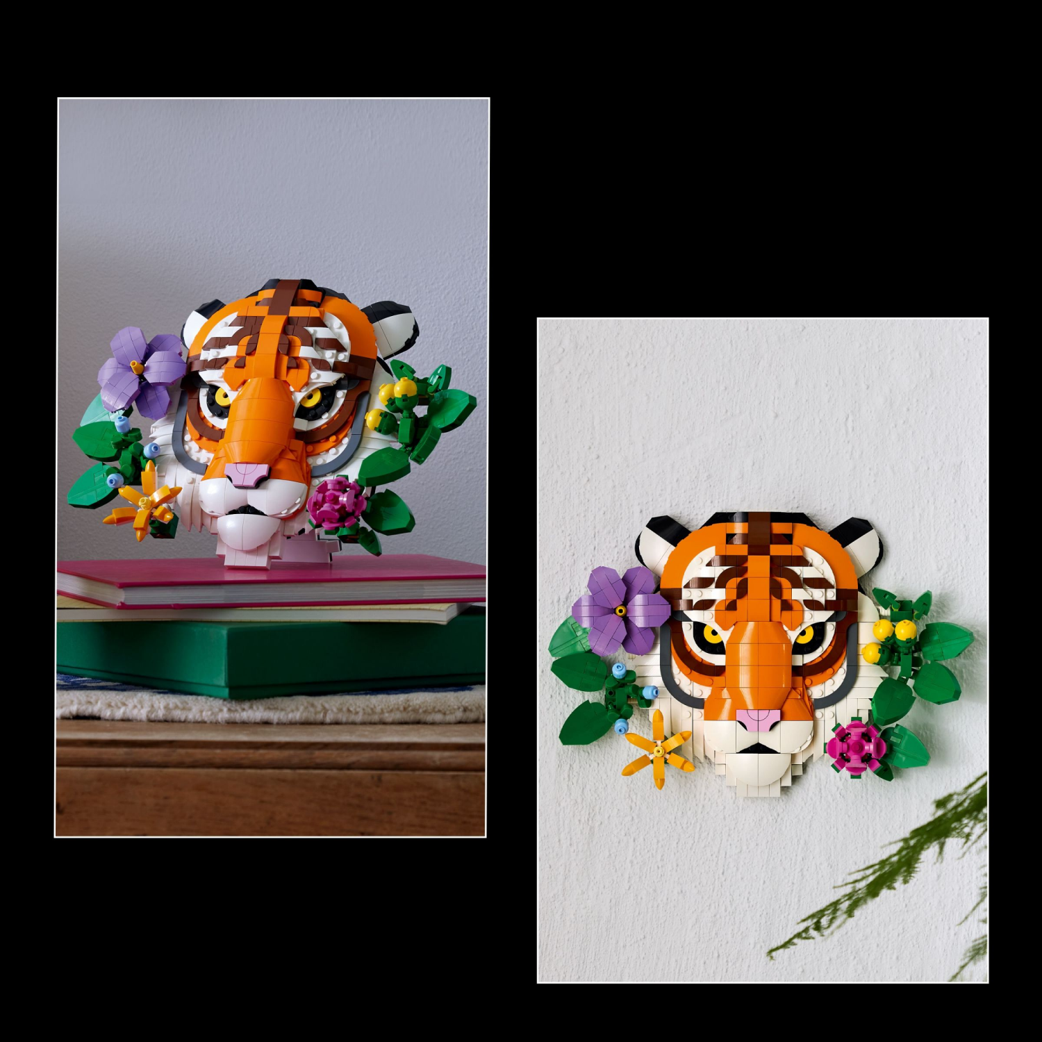 slide 5 of 6, LEGO Art The Fauna Collection Tiger DIY Set 31217, 1 ct