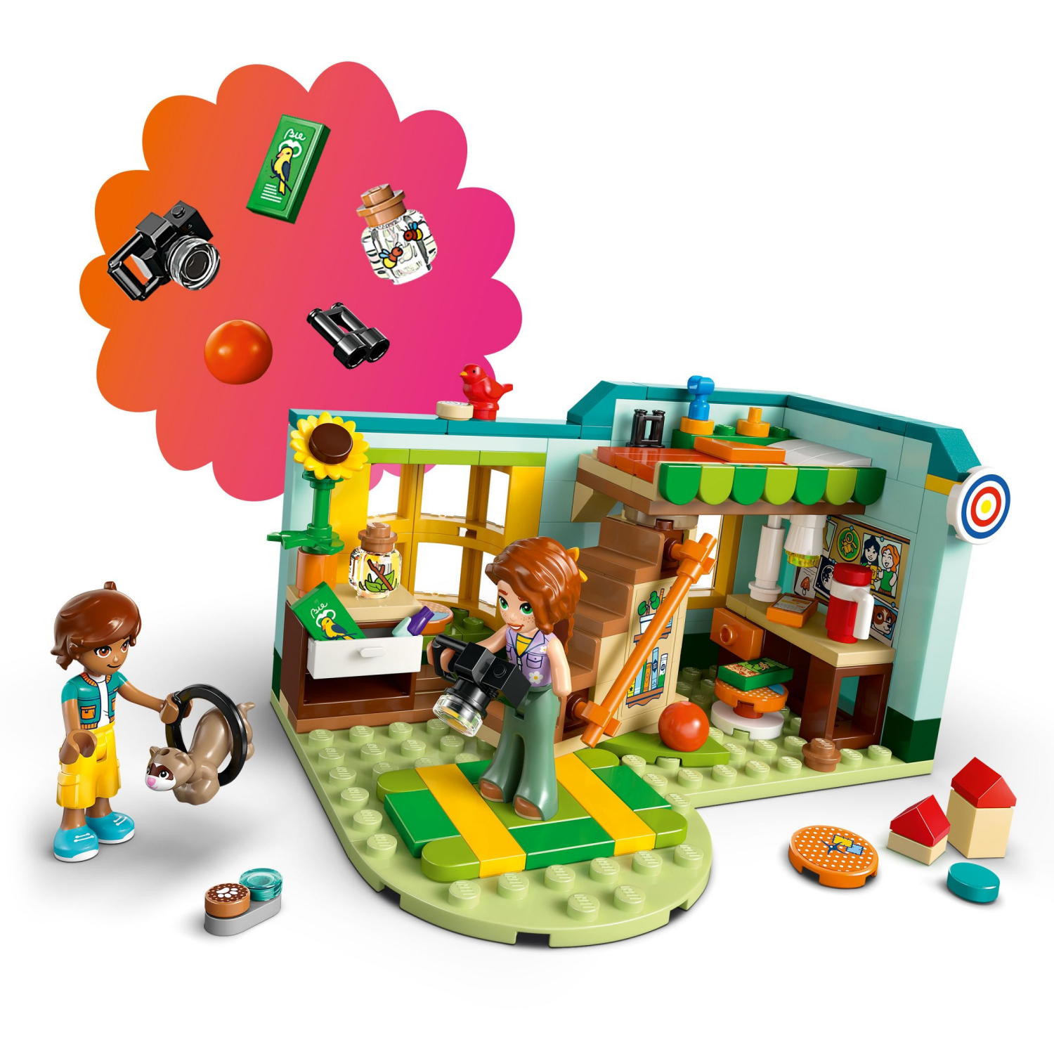 slide 5 of 6, LEGO Friends Autumns Room Building Toy 42646, 1 ct