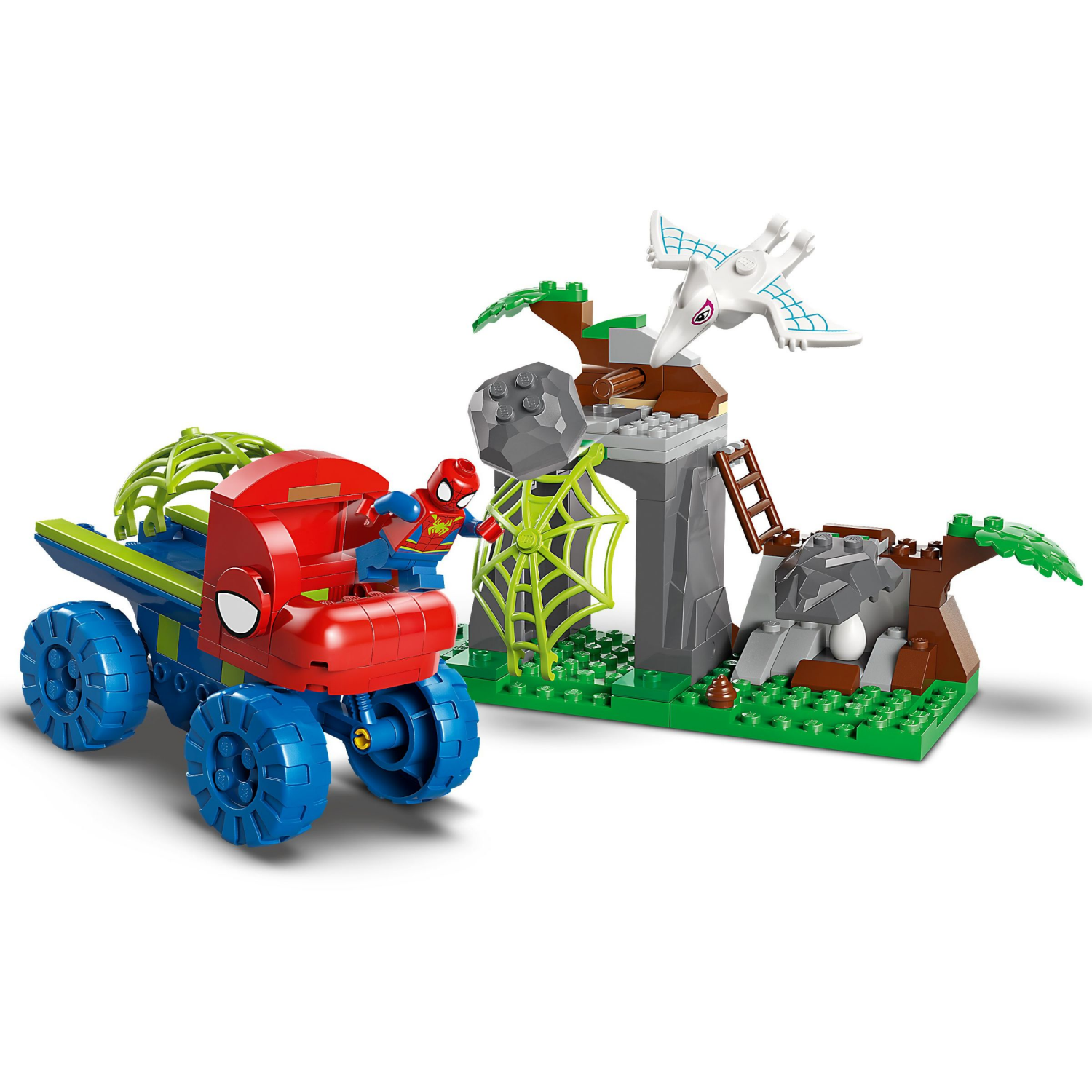 slide 5 of 6, LEGO Marvel Spidey And His Amazing Friends Team Spidey Dino Crawler Rescue Building Toy 11199, 1 ct