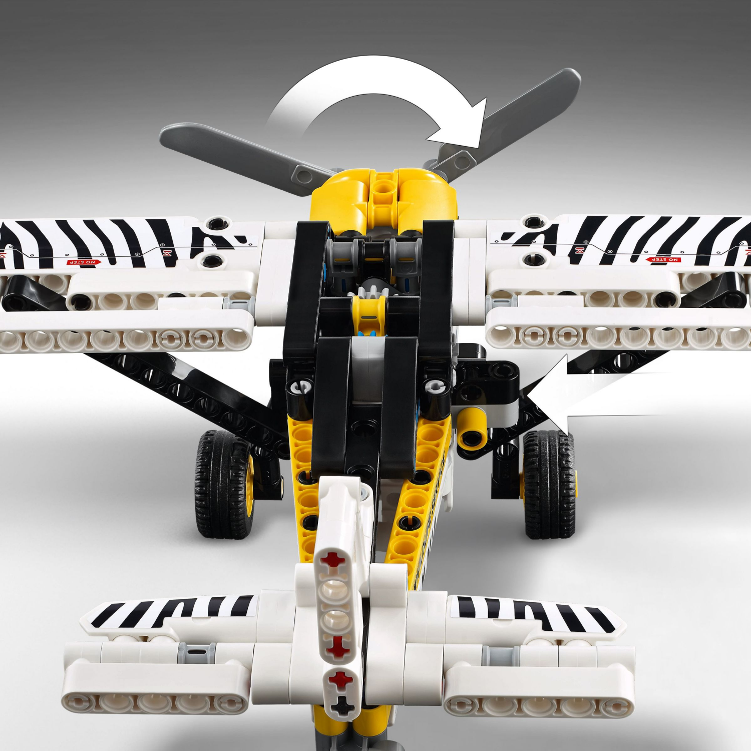 slide 3 of 6, LEGO Technic Bush Plane Building Toy 42198, 1 ct