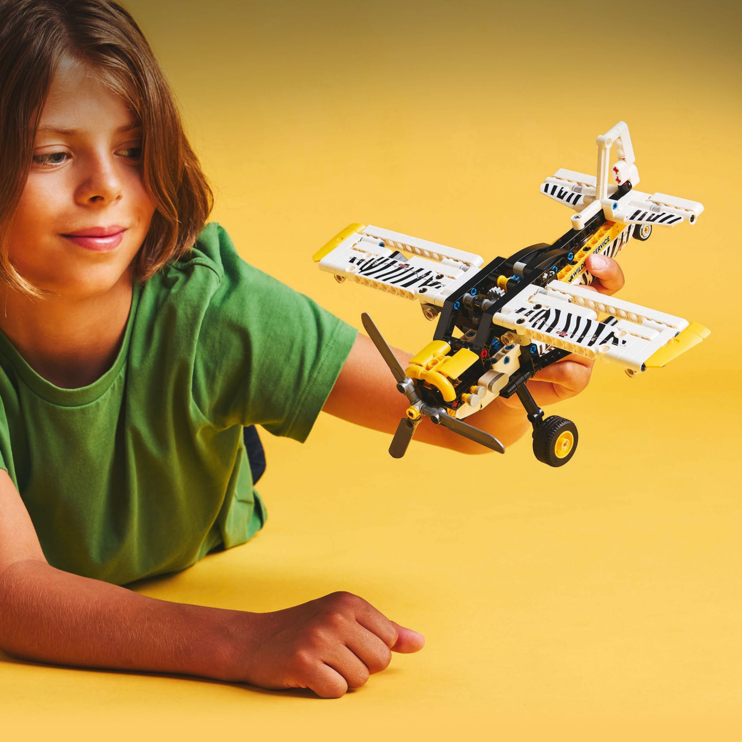 slide 5 of 6, LEGO Technic Bush Plane Building Toy 42198, 1 ct