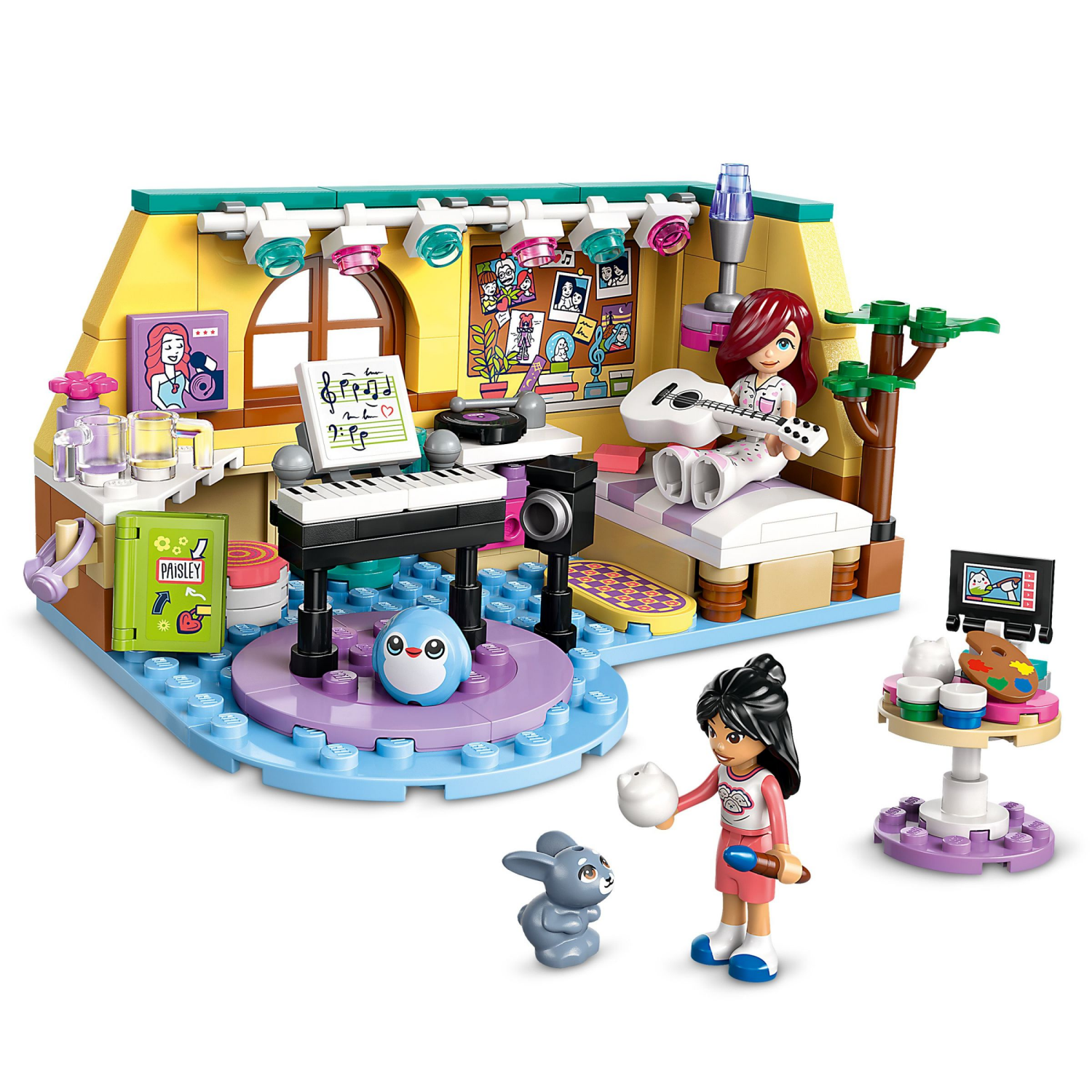 slide 3 of 6, LEGO Friends Paisley's Room Building Toy 42647, 1 ct