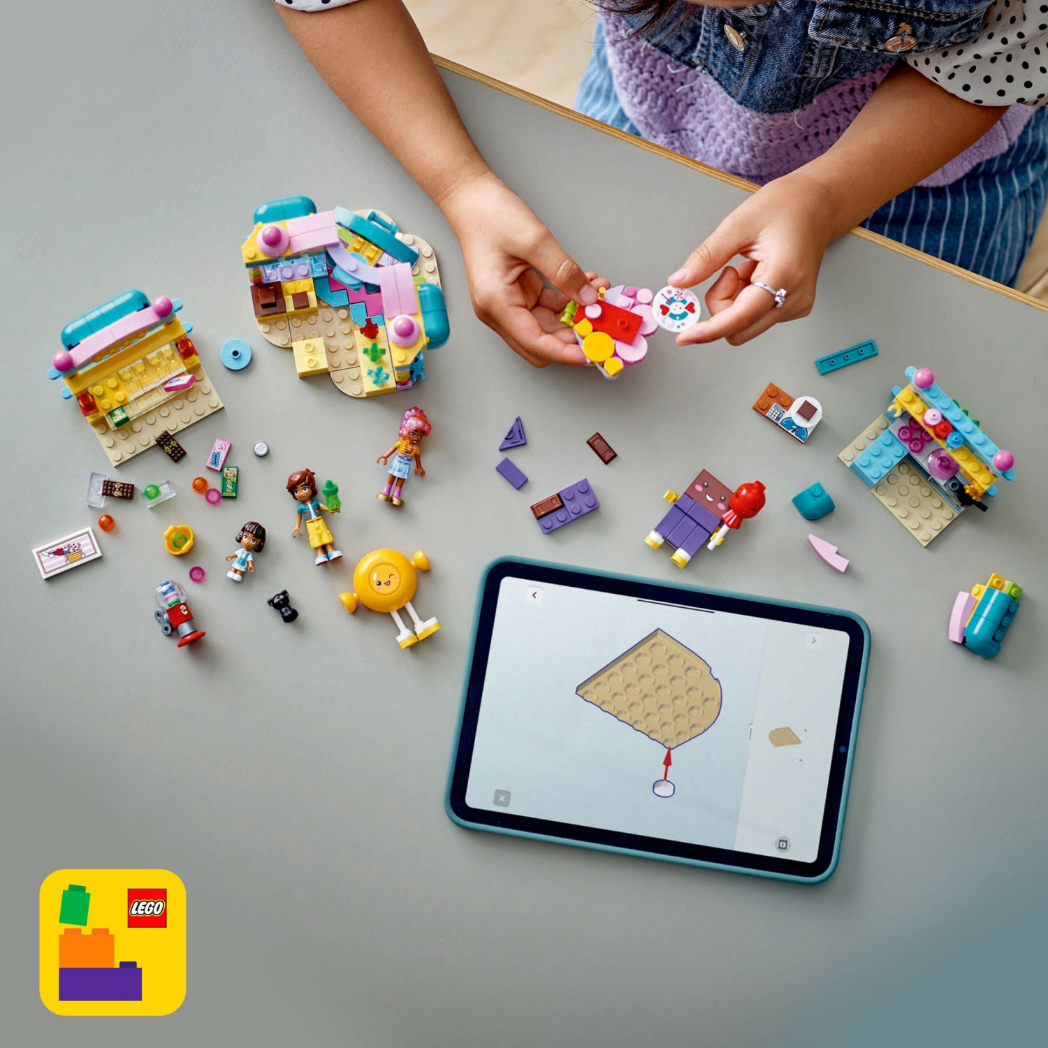 slide 6 of 6, LEGO Friends Heartlake City Candy Store Building Toy 42649, 1 ct