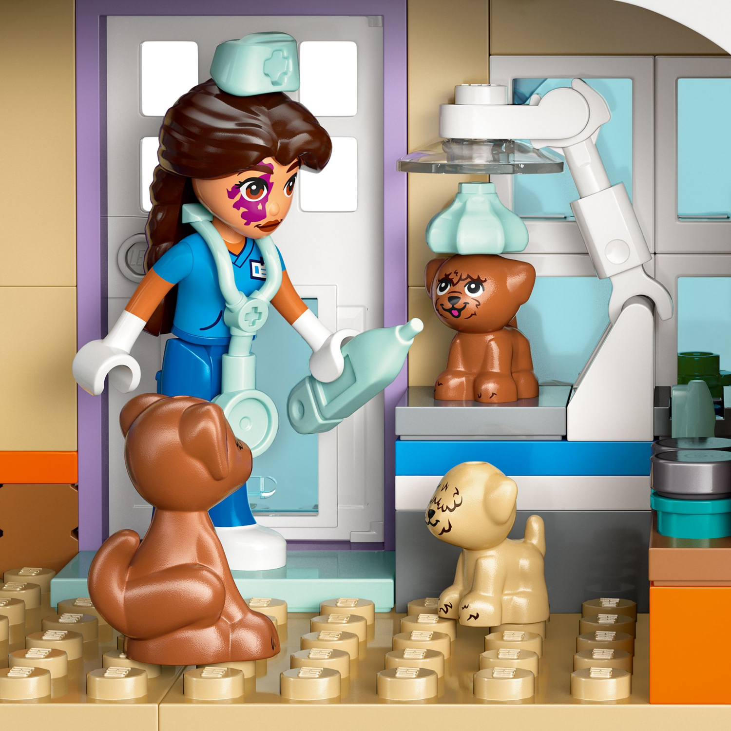slide 3 of 6, LEGO Friends Horse and Pet Vet Clinic Pretend Play Set 42651, 1 ct