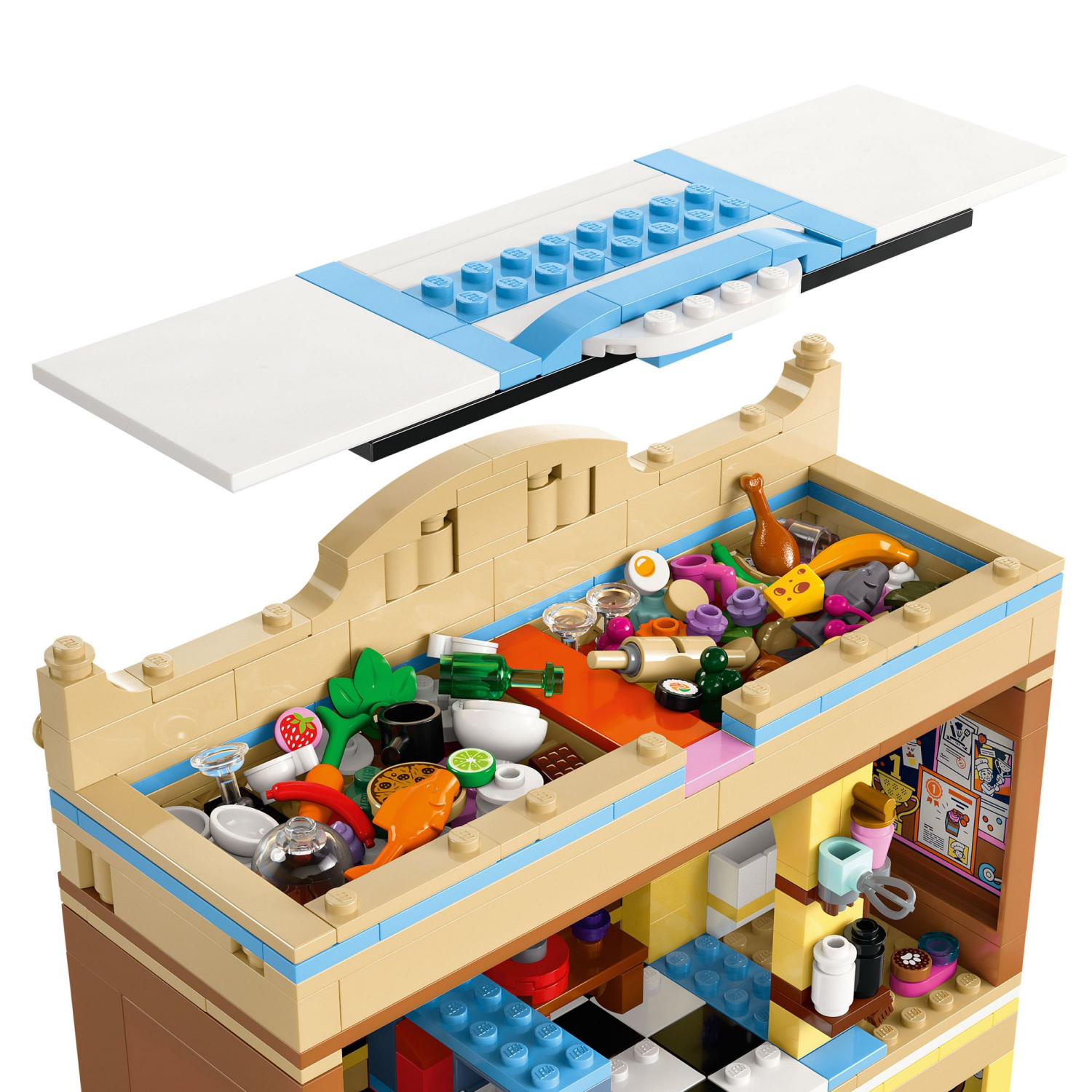slide 5 of 6, LEGO Friends Restaurant and Cooking School Building Set 42655, 1 ct