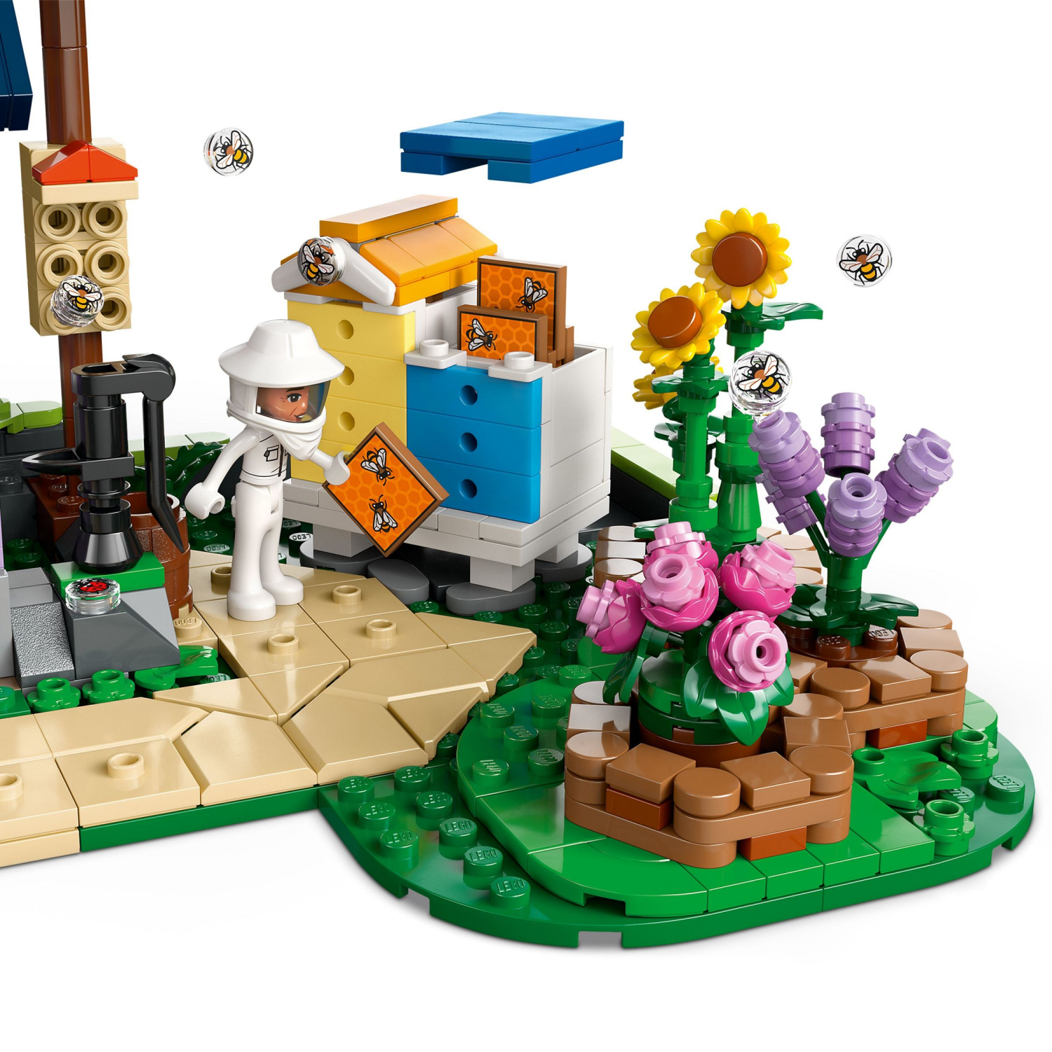 slide 5 of 6, LEGO Friends Beekeepers House and Flower Garden Building Kit 42669, 1 ct