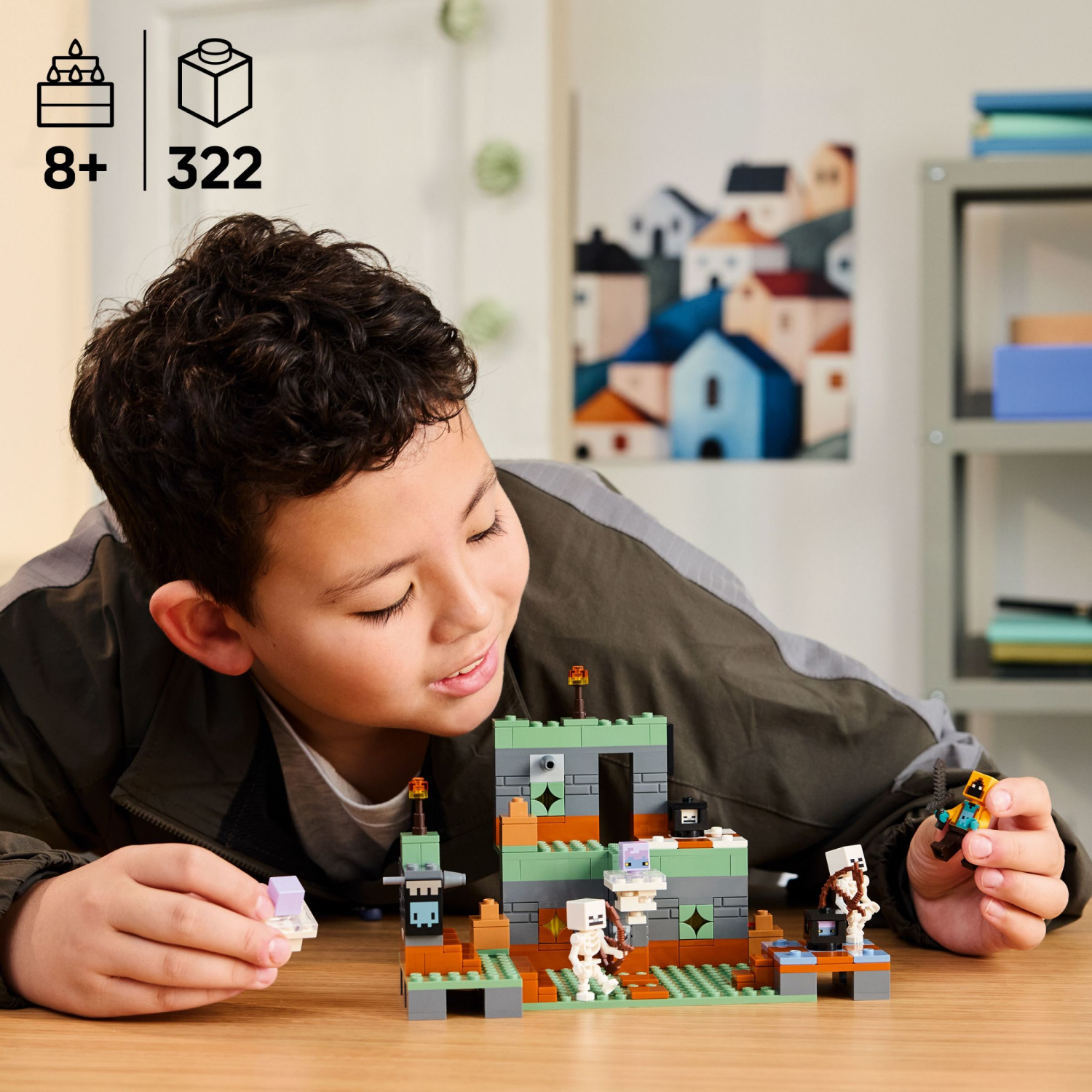 slide 2 of 6, LEGO Minecraft The Trial Chamber Kids Toy 21271, 1 ct
