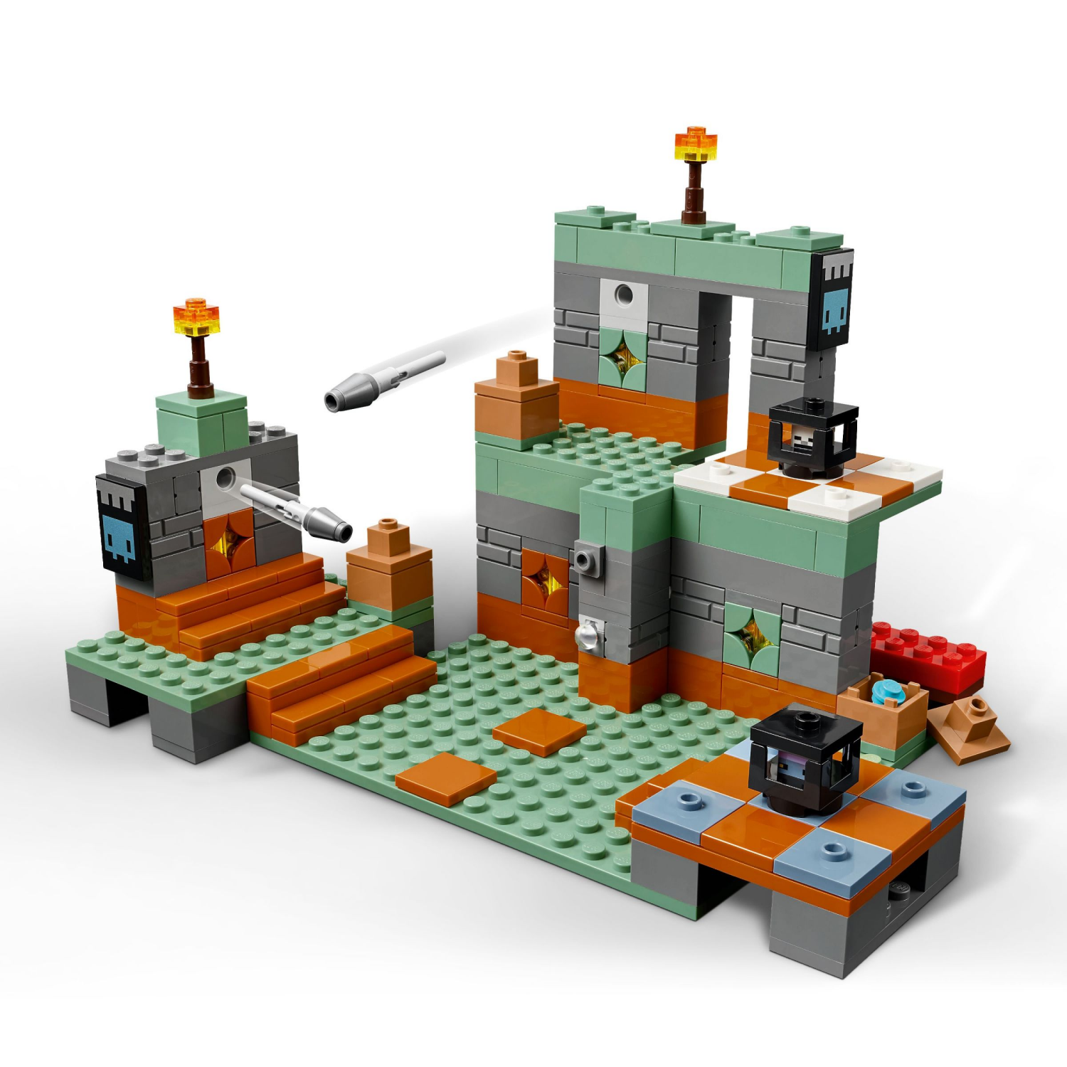 slide 3 of 6, LEGO Minecraft The Trial Chamber Kids Toy 21271, 1 ct
