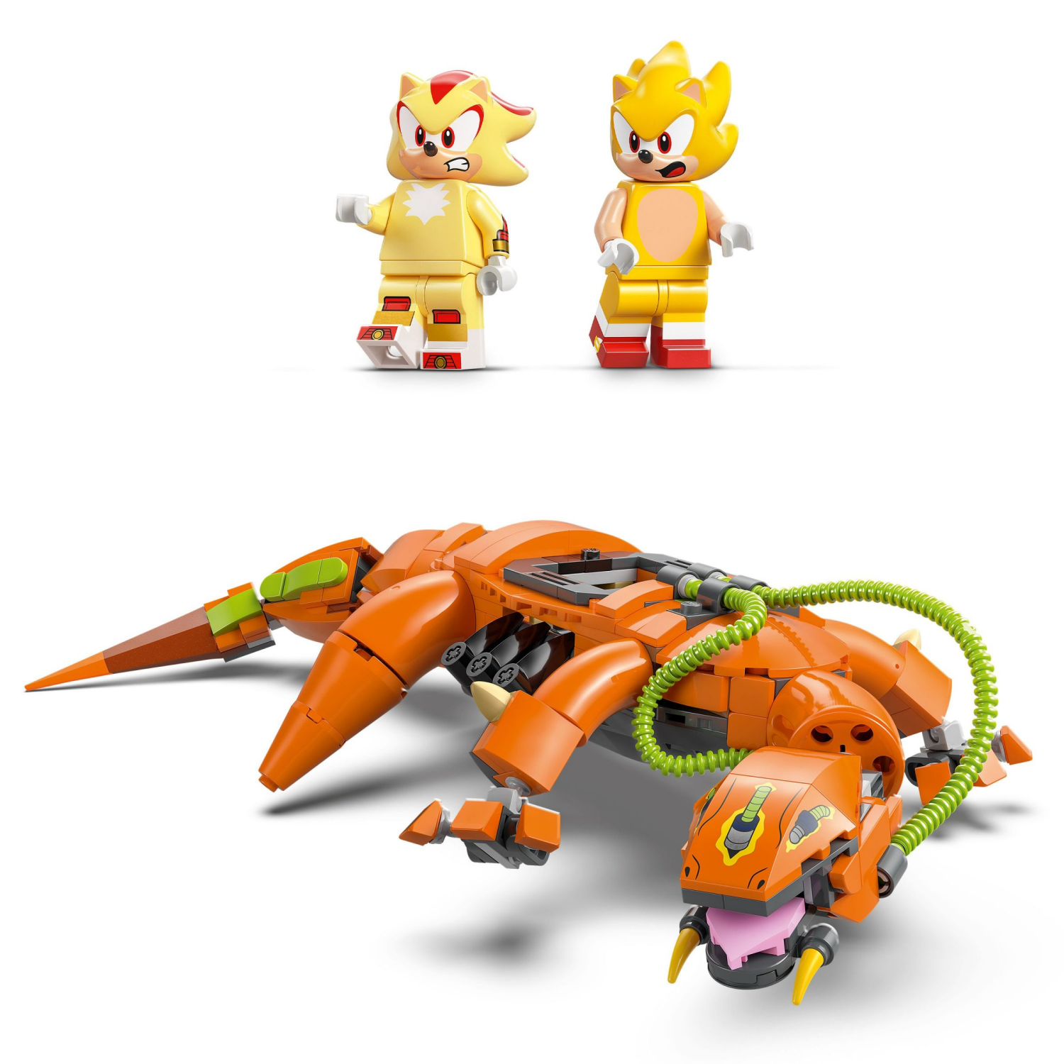 slide 6 of 6, LEGO Sonic the Hedgehog Super Shadow vs. Biolizard Building Toy for Kids 77003, 1 ct