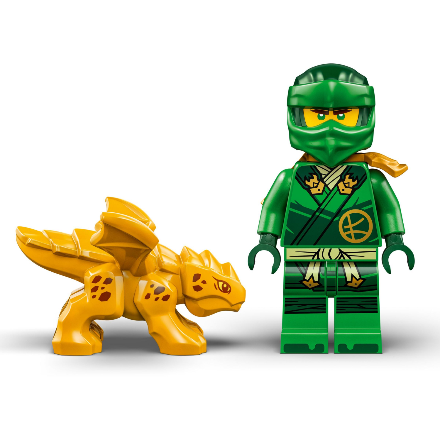slide 4 of 6, LEGO NINJAGO Lloyd's Green Forest Dragon Toy 71829, 1 ct