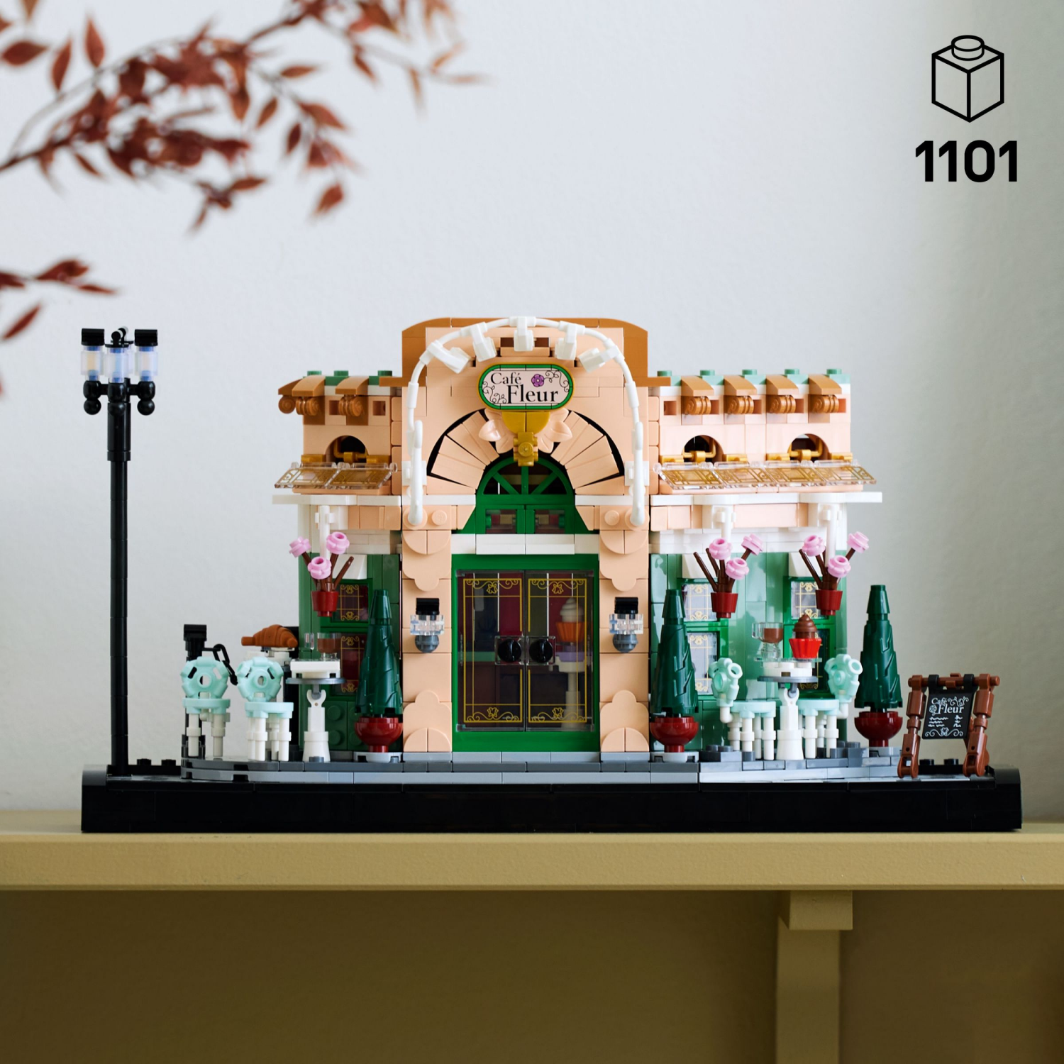 slide 2 of 6, LEGO Icons French Café Paris Home Decor Kit 10362, 1 ct