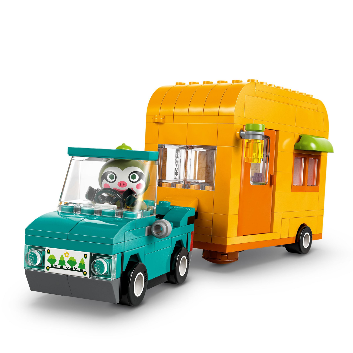 slide 4 of 6, LEGO Animal Crossing Leif's Caravan & Garden Shop Building Toy 77054, 1 ct