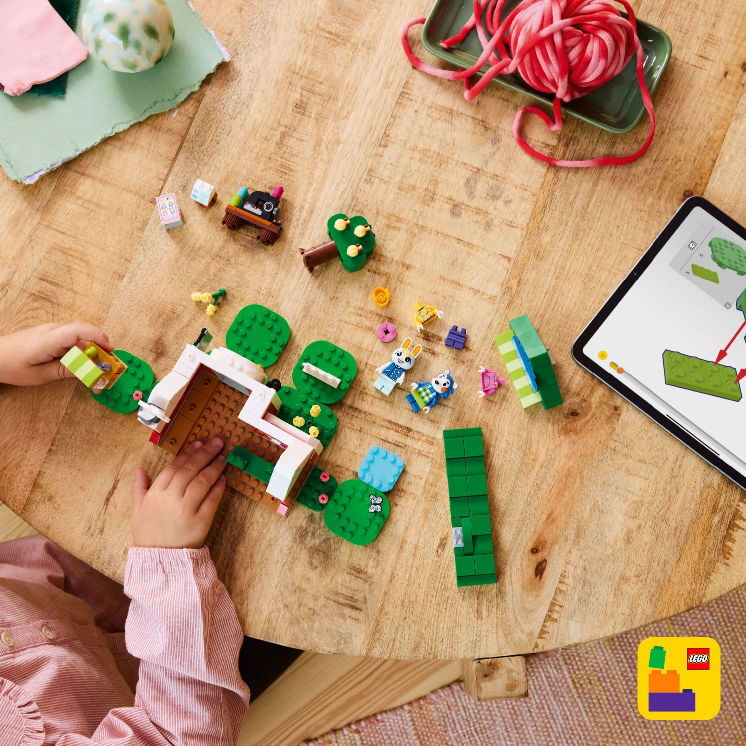 slide 6 of 6, LEGO Animal Crossing Able Sisters Clothing Shop Building Toy 77055, 1 ct