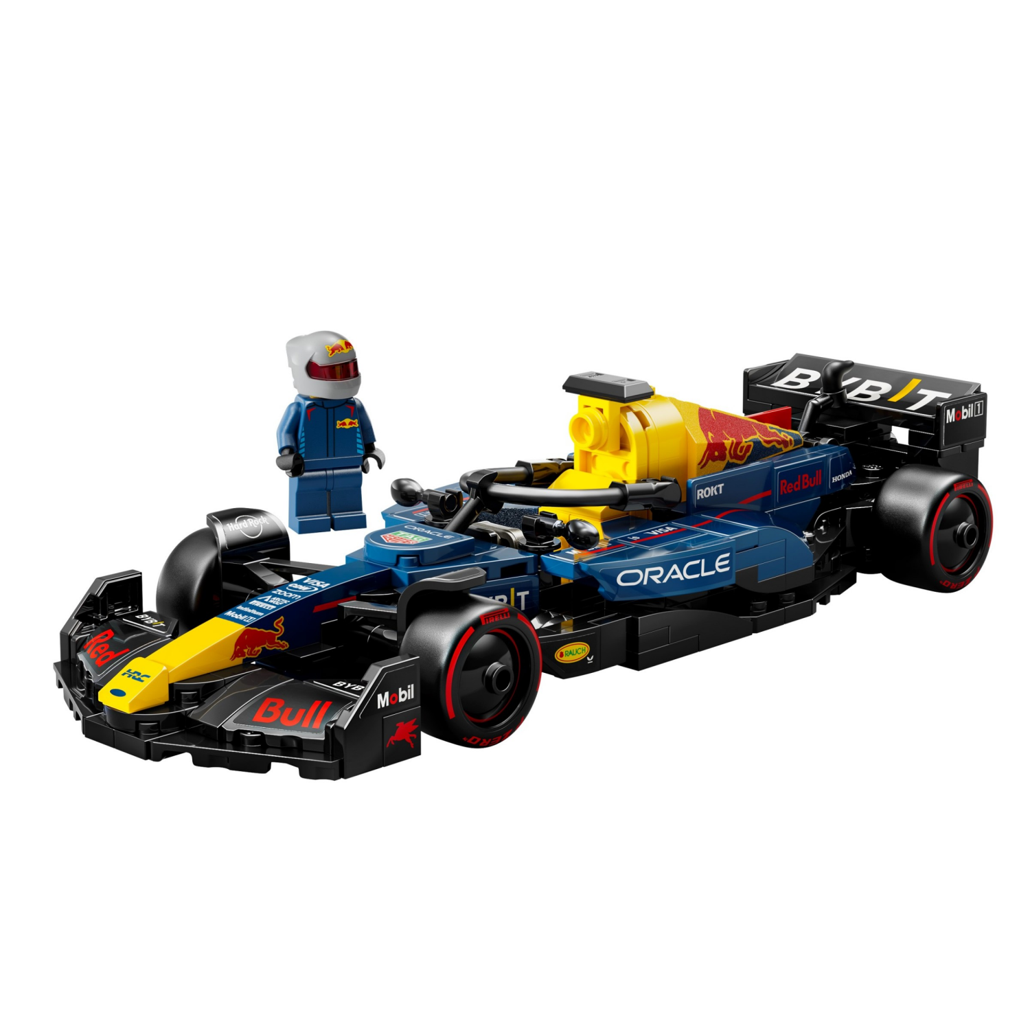 slide 4 of 6, LEGO Speed Champions Oracle Red Bull Racing RB20 F1 Race Car Model Set 77243, 1 ct
