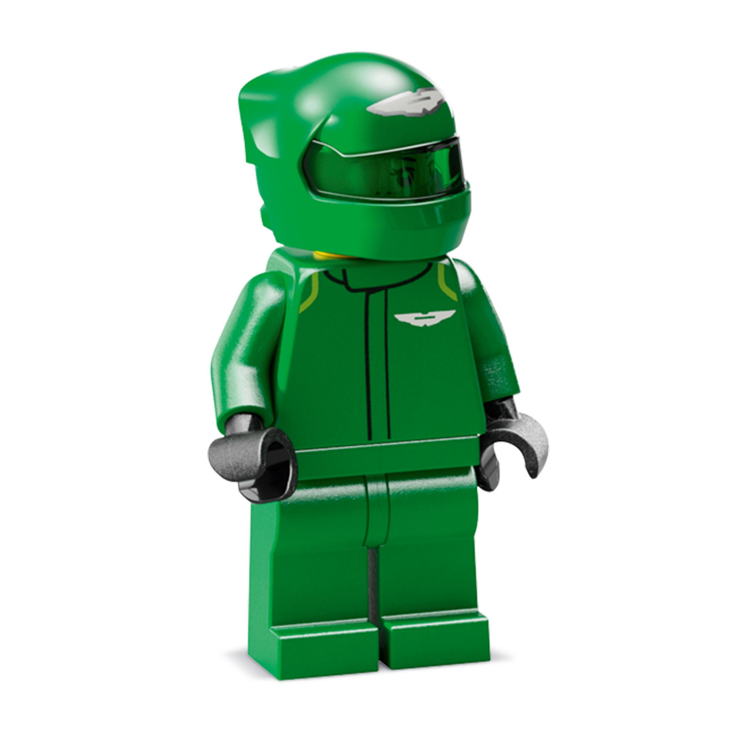 slide 4 of 6, LEGO Speed Champions Aston Martin Aramco F1 AMR24 Race Car Building Toy 77245, 1 ct