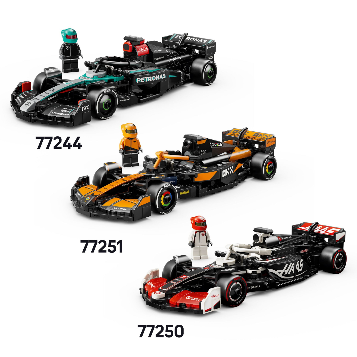 slide 6 of 6, LEGO Speed Champions BWT Alpine F1 Team A524 Race Car Toy Building Set 77248, 1 ct