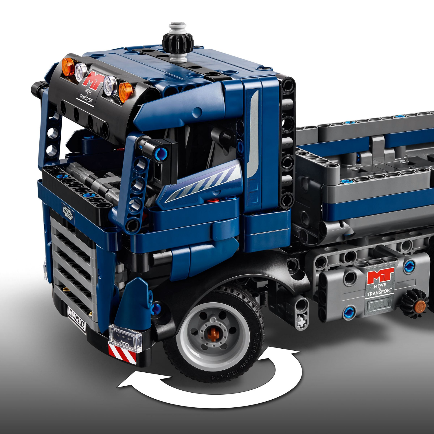 slide 3 of 6, LEGO Technic Tipping Dump Truck Building Toy 42203, 1 ct
