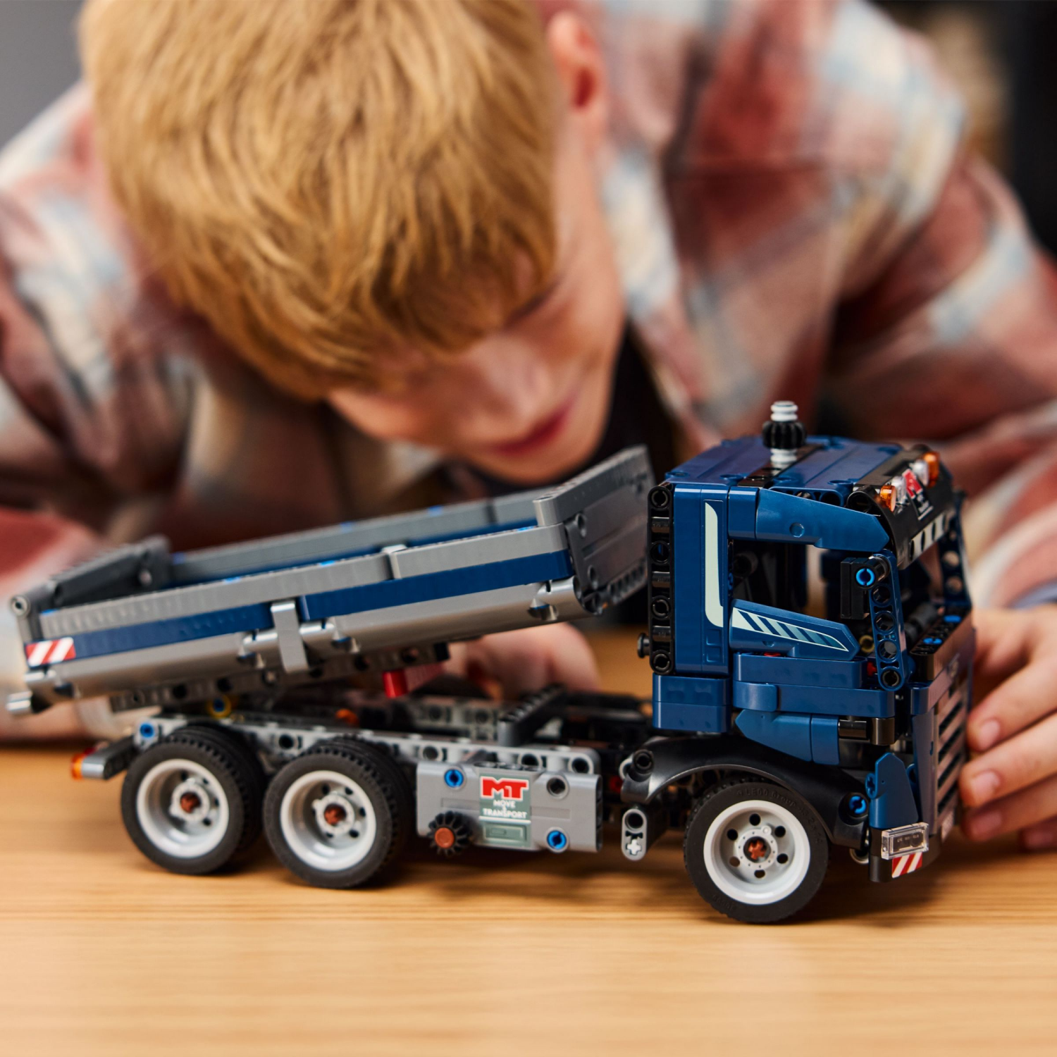 slide 6 of 6, LEGO Technic Tipping Dump Truck Building Toy 42203, 1 ct