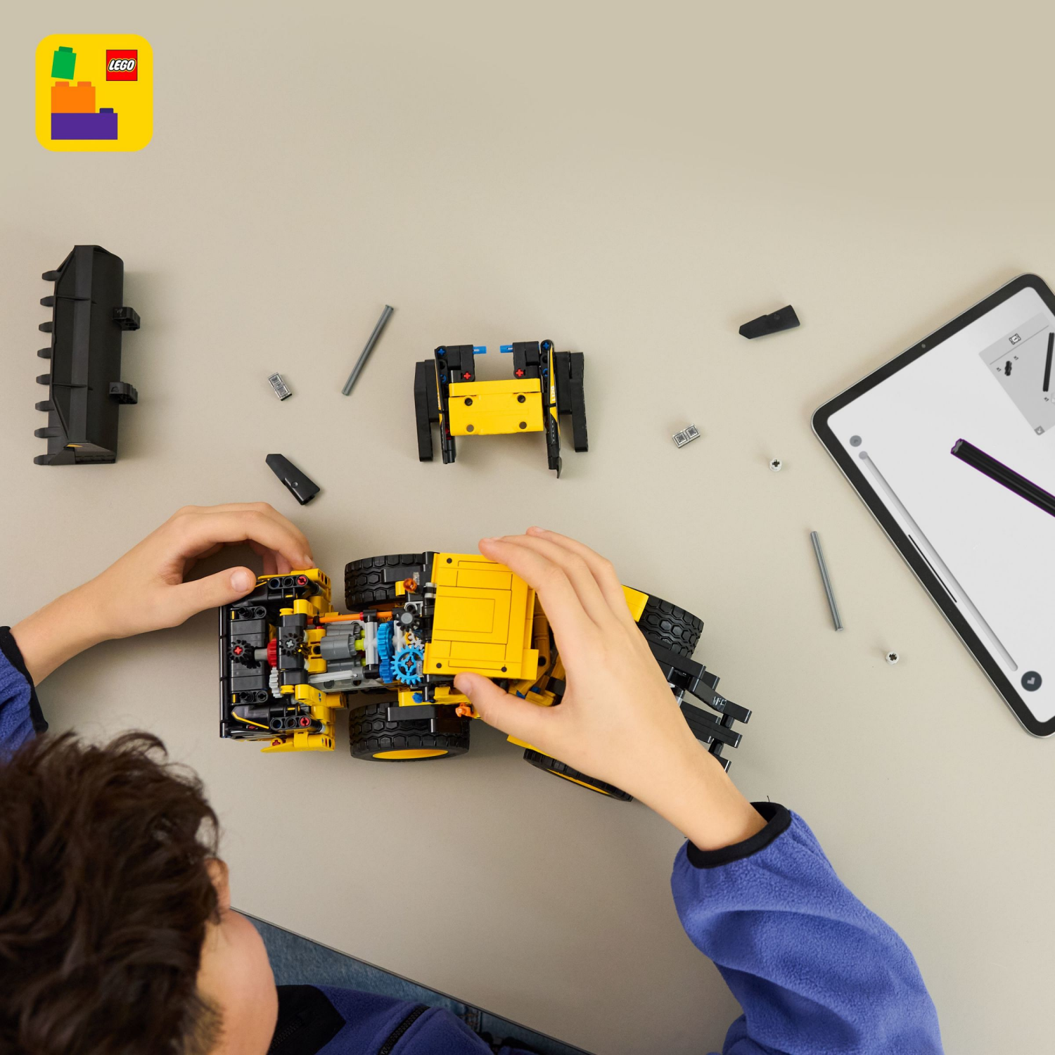 slide 6 of 6, LEGO Technic Volvo L120 Electric Wheel Loader 42209, 1 ct