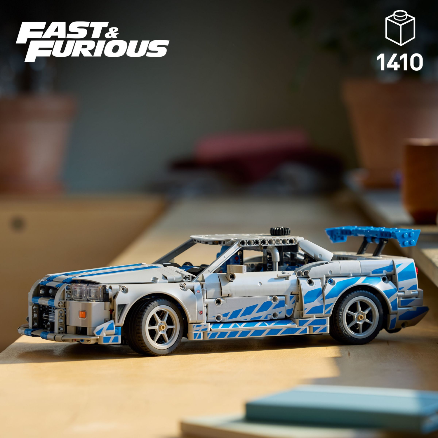 slide 2 of 6, LEGO Technic 2 Fast 2 Furious Nissan Skyline GT-R (R34) Car 42210, 1 ct