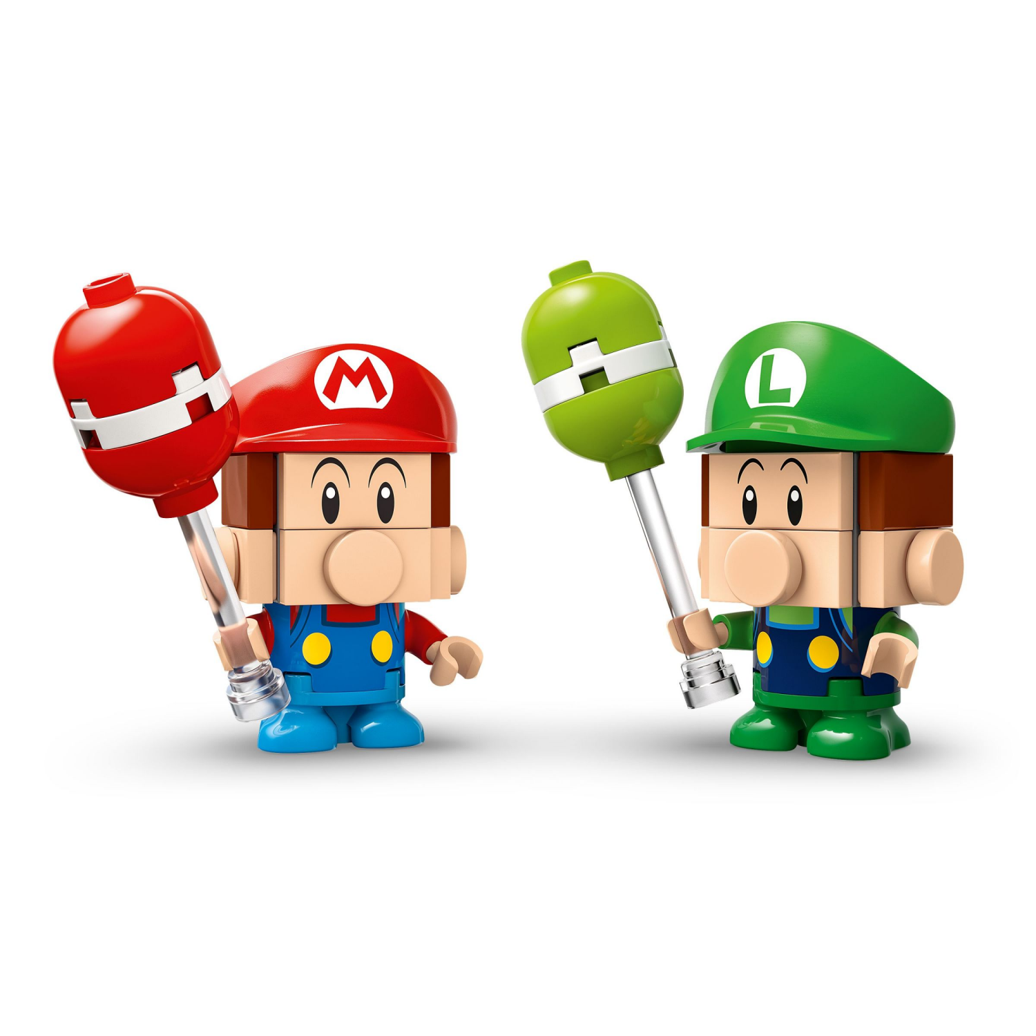 slide 4 of 6, LEGO Super Mario: Mario Kart Baby Mario vs. Baby Luigi Building Toy 72034, 1 ct