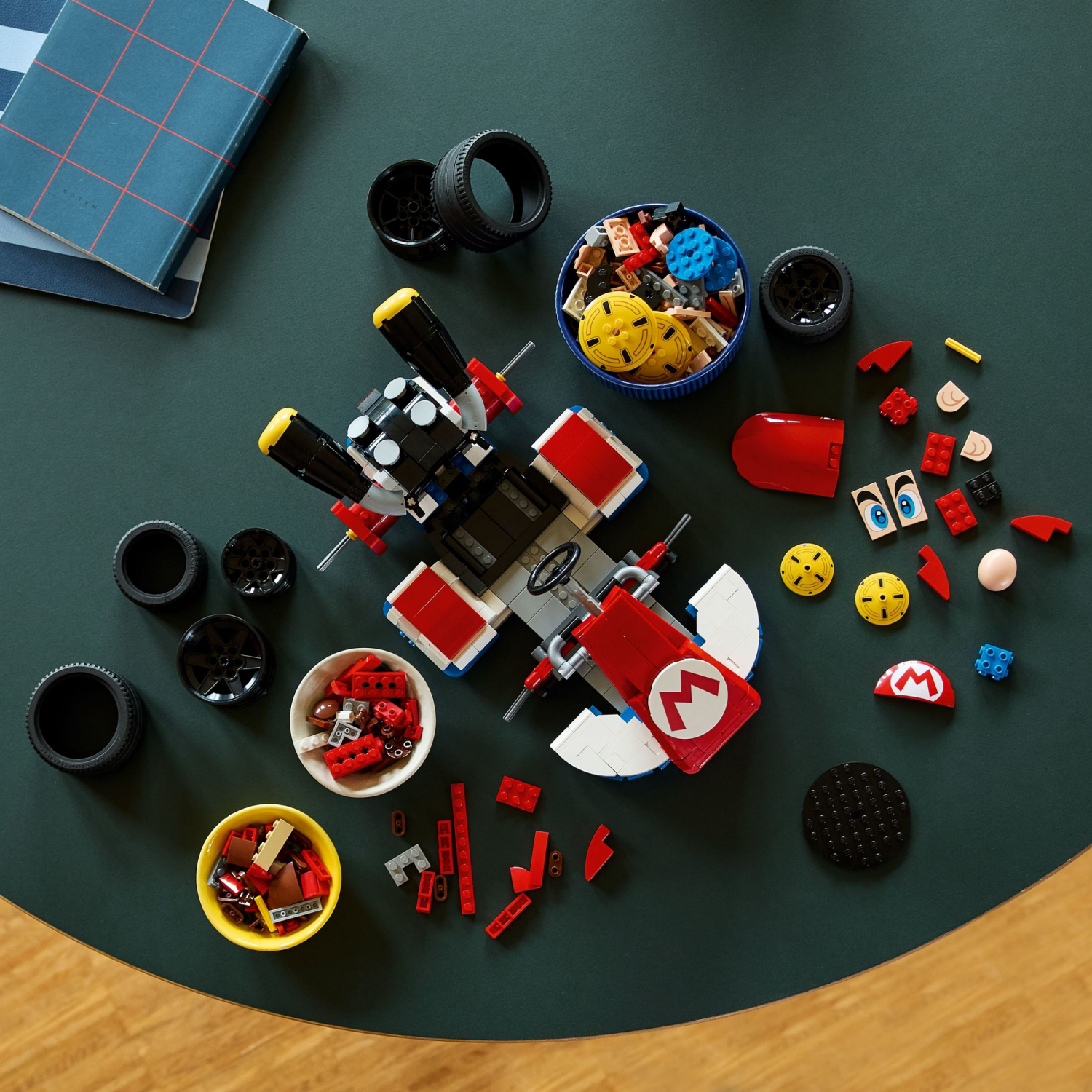 slide 3 of 6, LEGO Super Mario: Mario Kart Mario & Standard Kart 72037, 1 ct