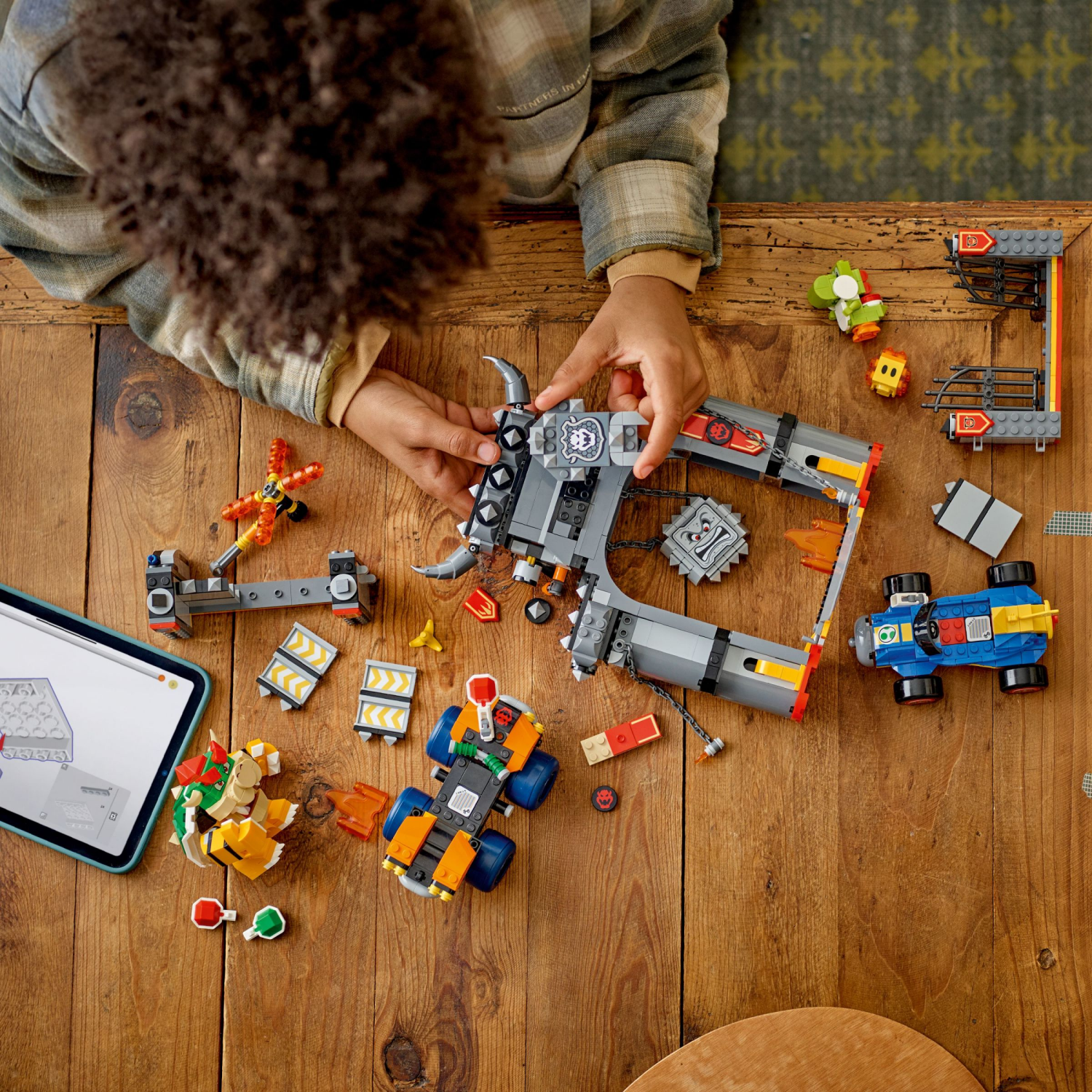 slide 6 of 6, LEGO Super Mario: Mario Kart Bowsers Castle 72039, 1 ct