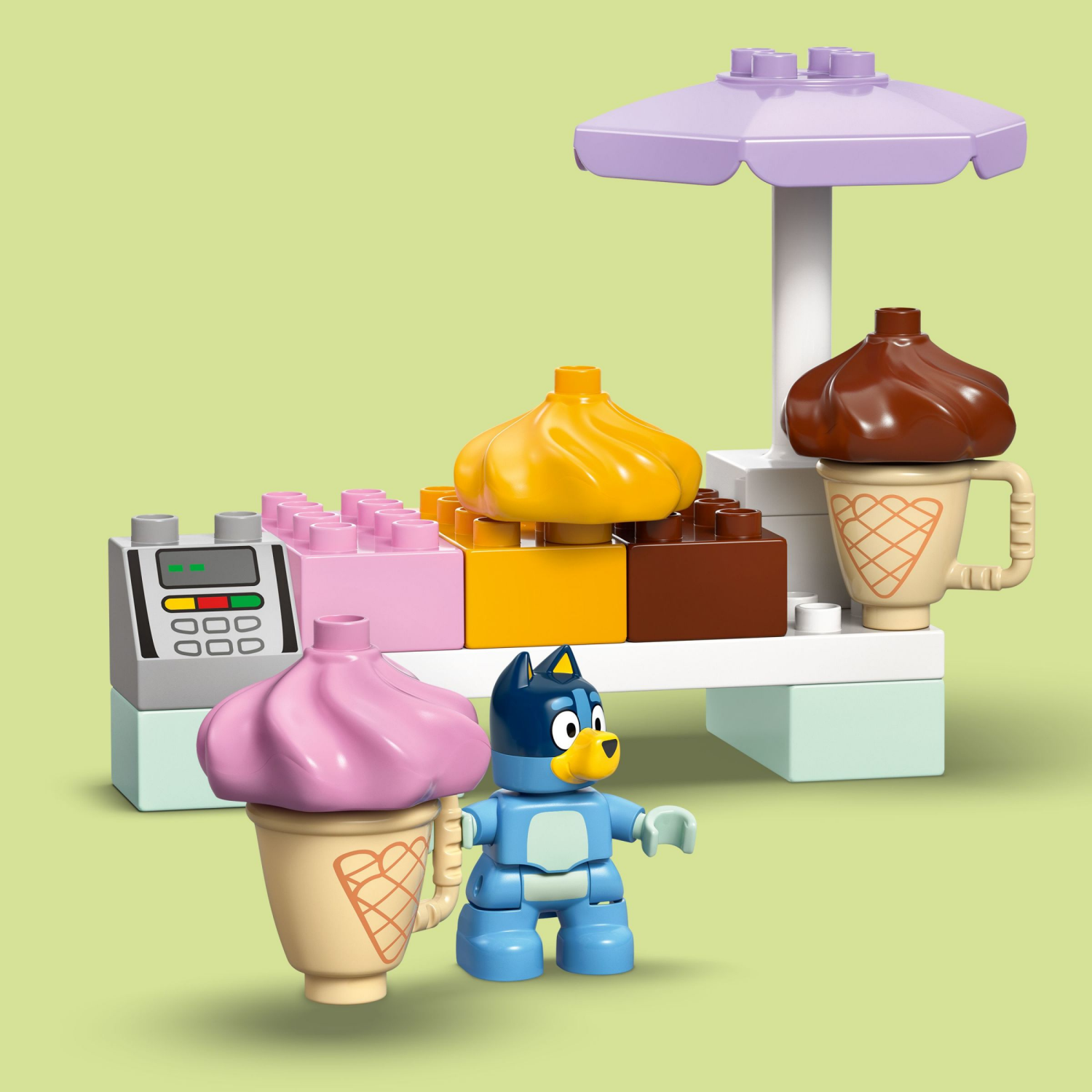 slide 5 of 6, LEGO DUPLO Bluey Ice Cream Trip with Bluey 10458, 1 ct