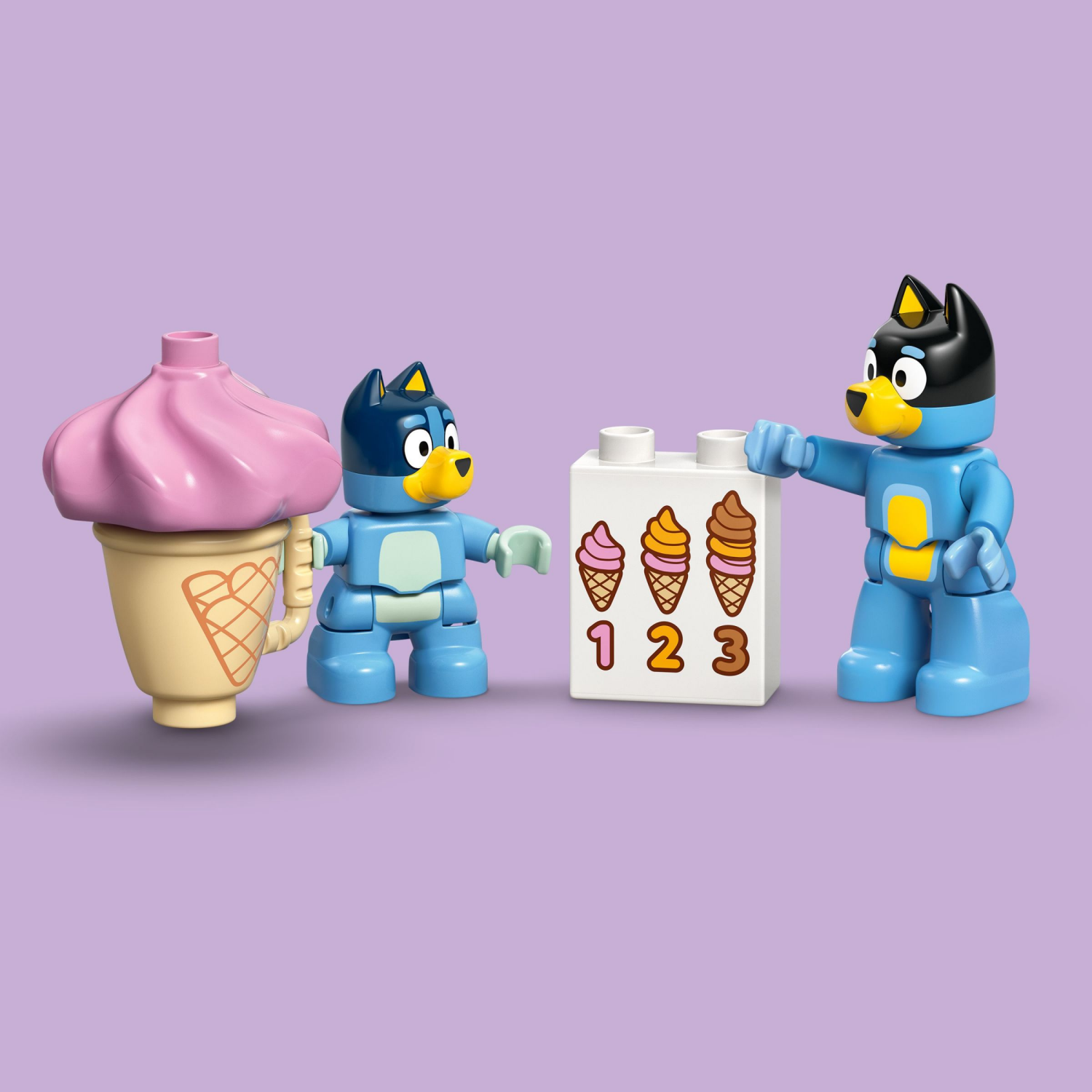 slide 6 of 6, LEGO DUPLO Bluey Ice Cream Trip with Bluey 10458, 1 ct