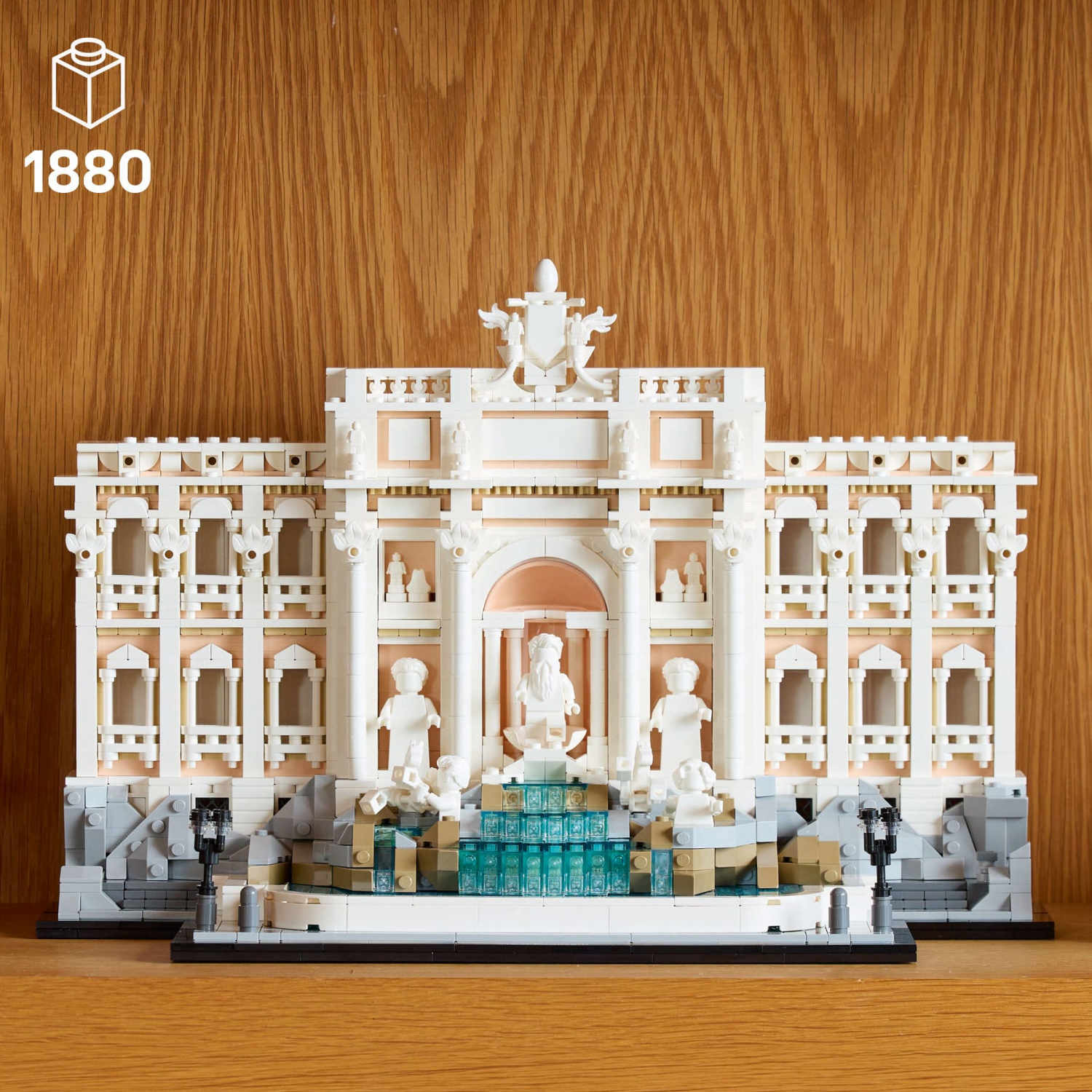 slide 2 of 6, LEGO Architecture Trevi Fountain Building Set for Adults 21062, 1 ct