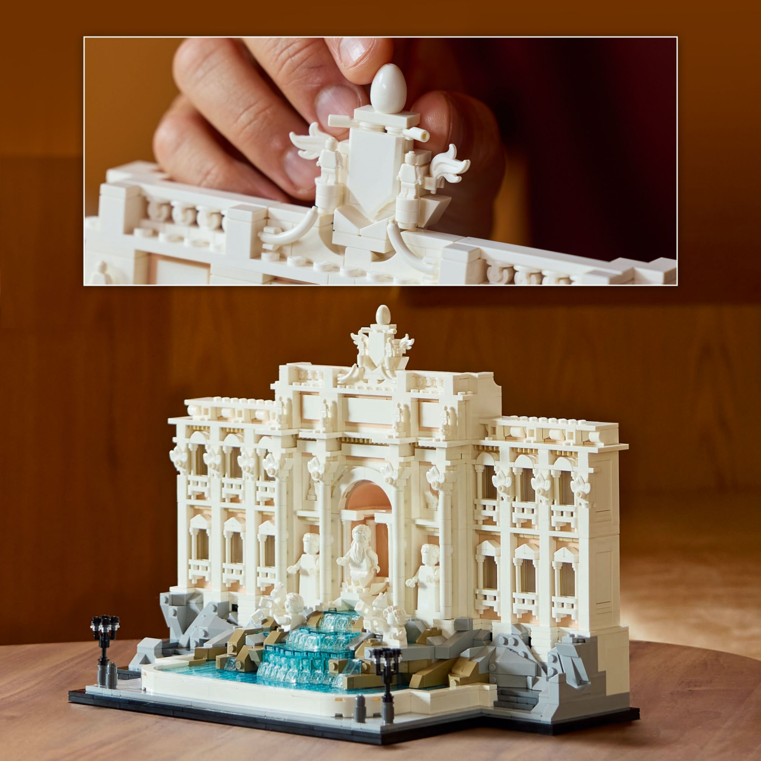 slide 5 of 6, LEGO Architecture Trevi Fountain Building Set for Adults 21062, 1 ct