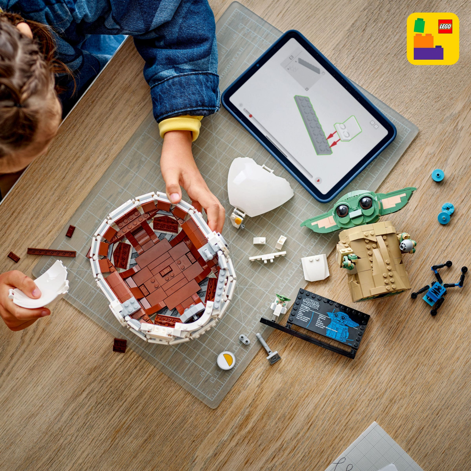 slide 6 of 6, LEGO Star Wars The Mandalorian: Grogu with Hover Pram Buildable Toy Figure 75403, 1 ct