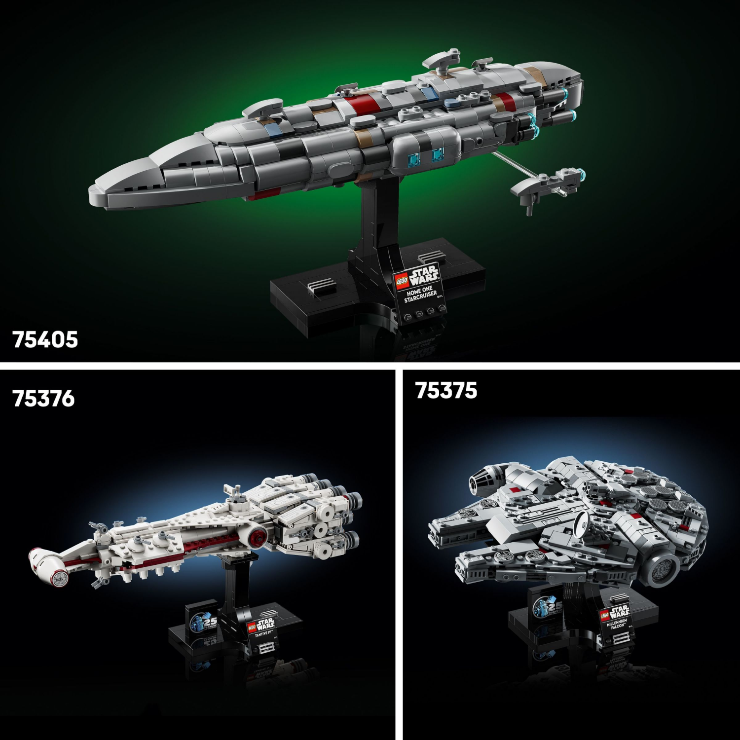 slide 6 of 6, LEGO Star Wars Acclamator-Class Assault Ship Buildable Spaceship Toy Model 75404, 1 ct