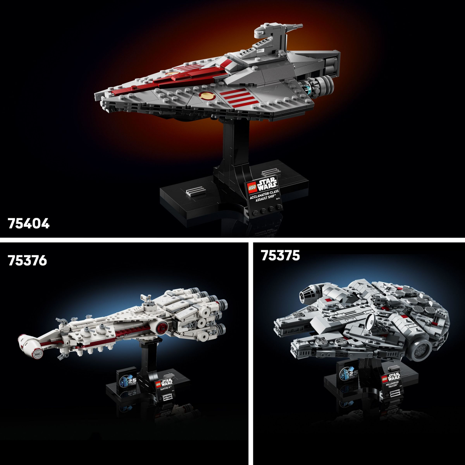 slide 6 of 6, LEGO Star Wars Home One Starcruiser Buildable Spaceship Toy Model Kit 75405, 1 ct